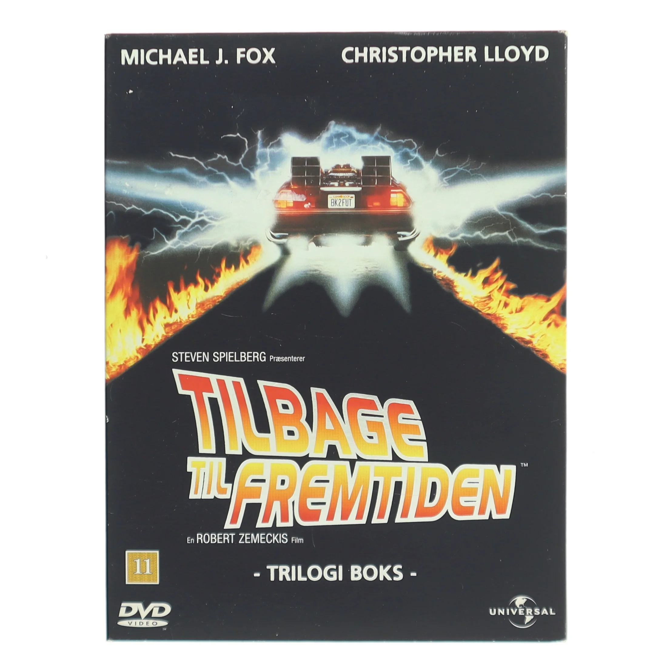 Tilbage til Fremtiden trilogi DVD-boks fra Universal med Michael J. Fox (DVD)