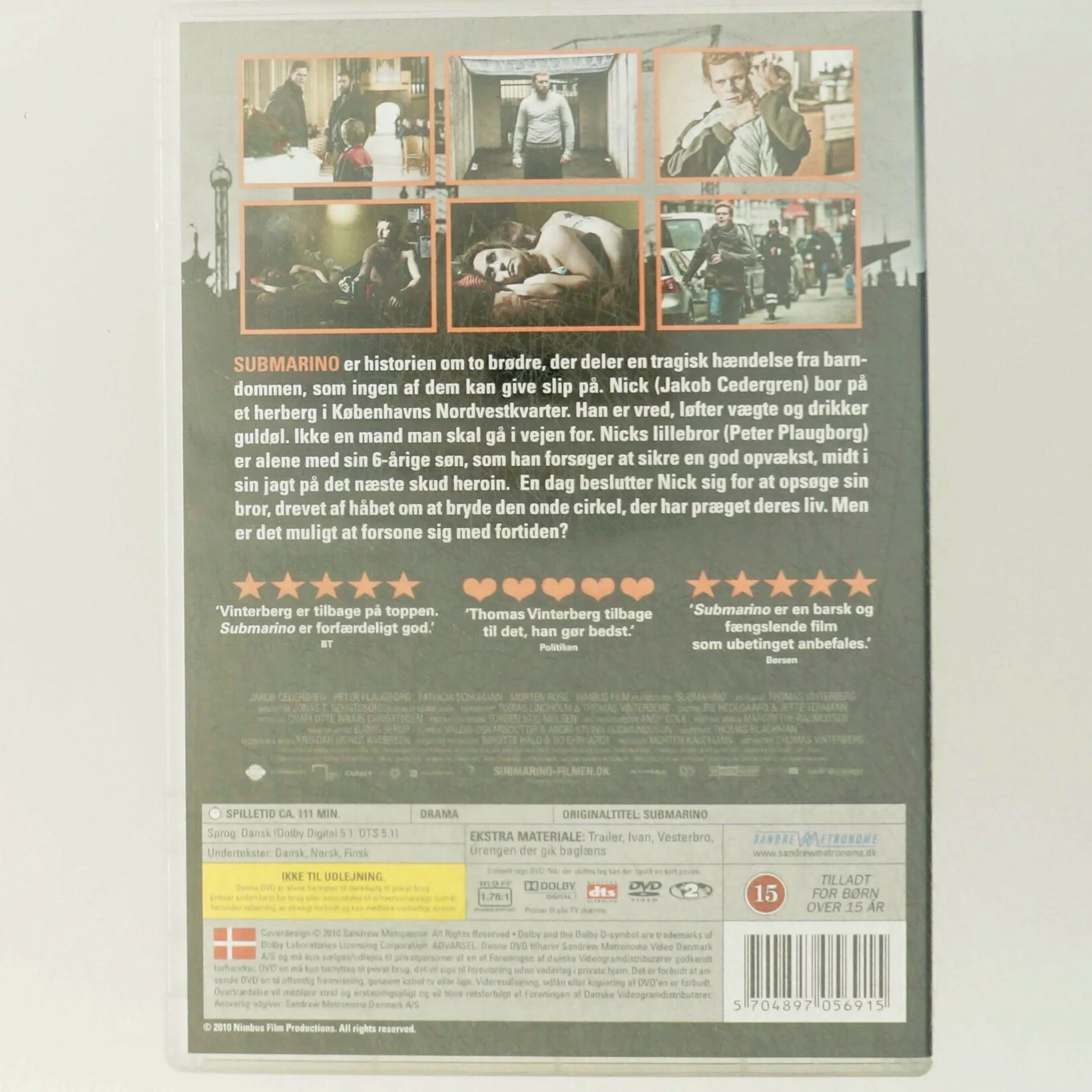 DVD 'Submarino' fra Nimbus Film