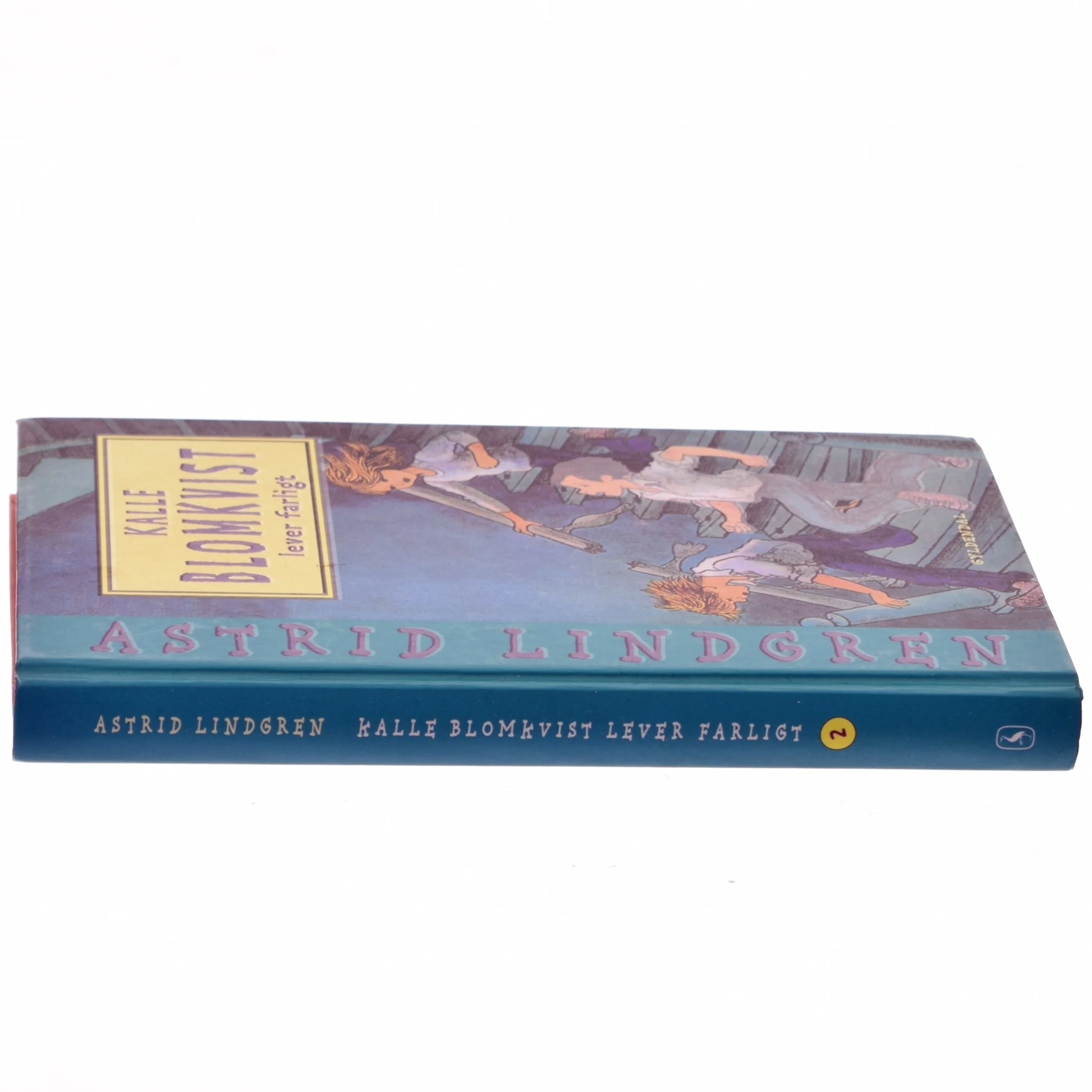 Kalle Blomkvist lever livet farligt af Astrid Lindgren (Bog)