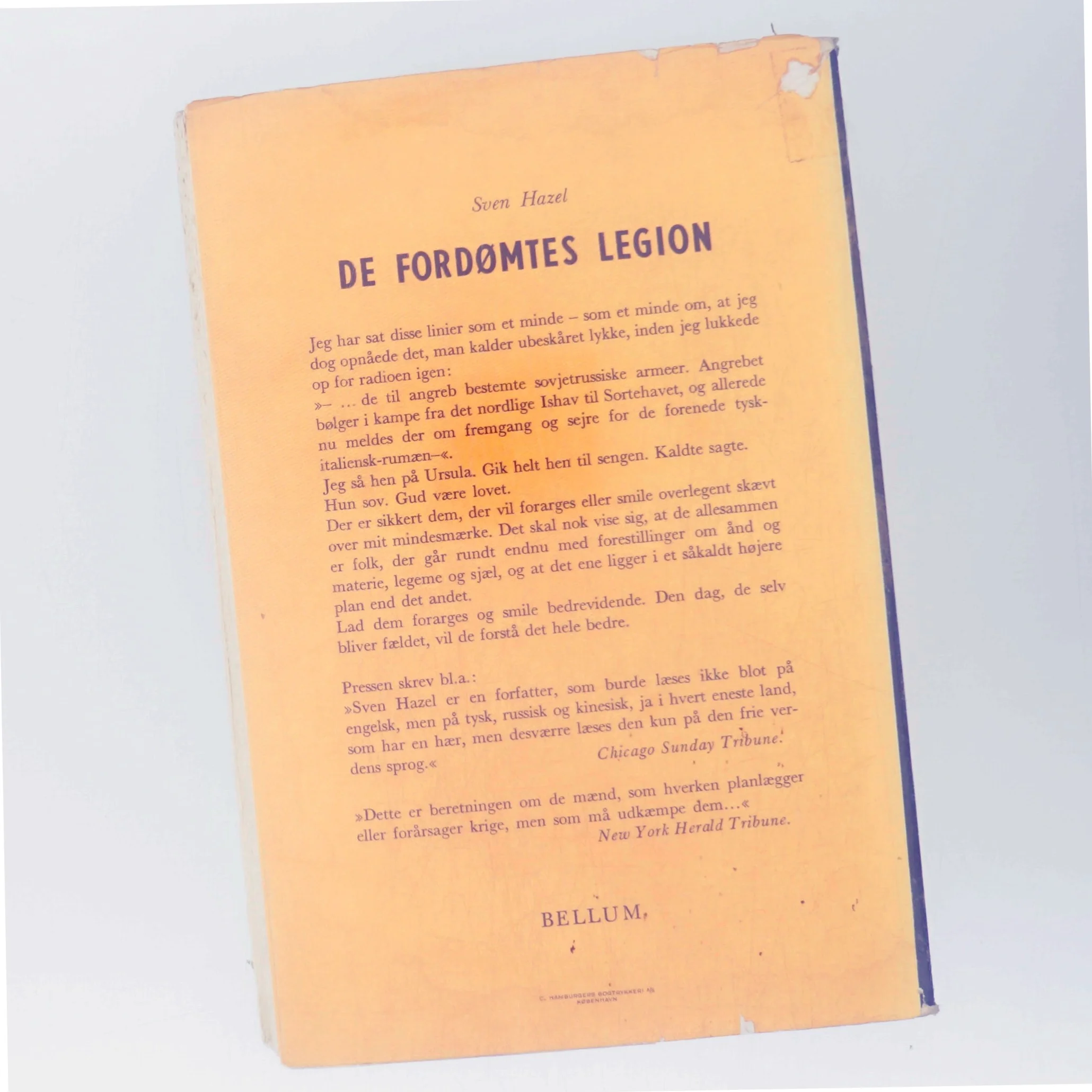 De fordømtes legion af Sven Hazel (Bog)