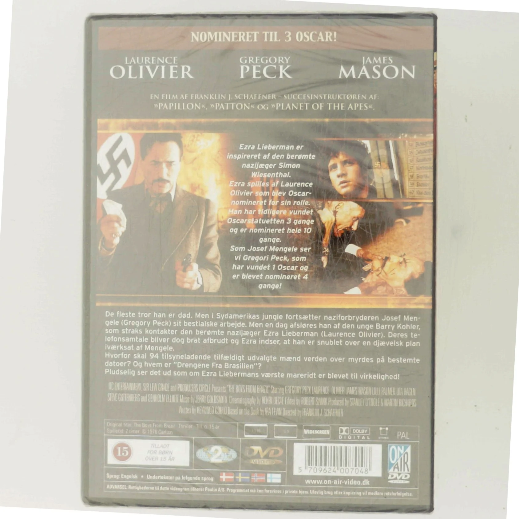 Drengene fra Brasilien med Laurence Olivier (DVD)