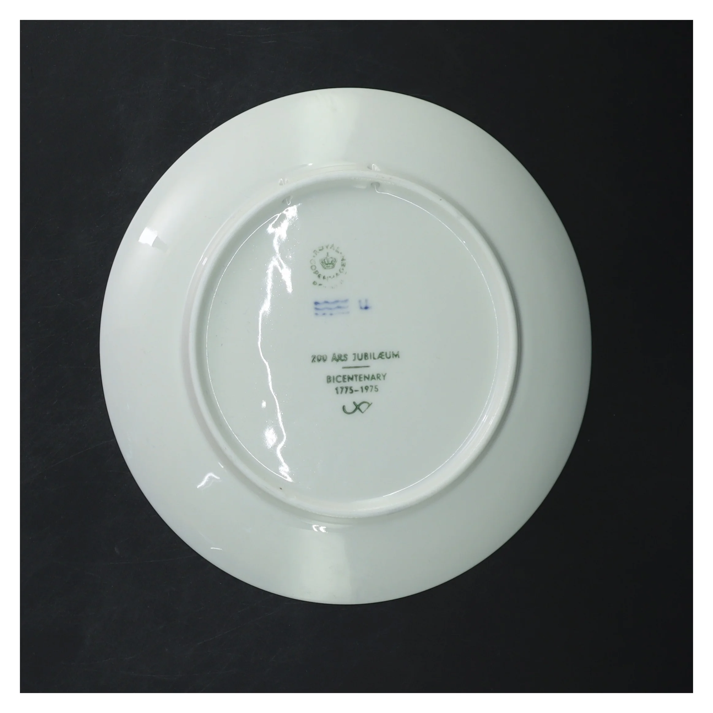 Royal Copenhagen jubilæumstallerken fra Royal Copenhagen (str. Ø 18 cm)