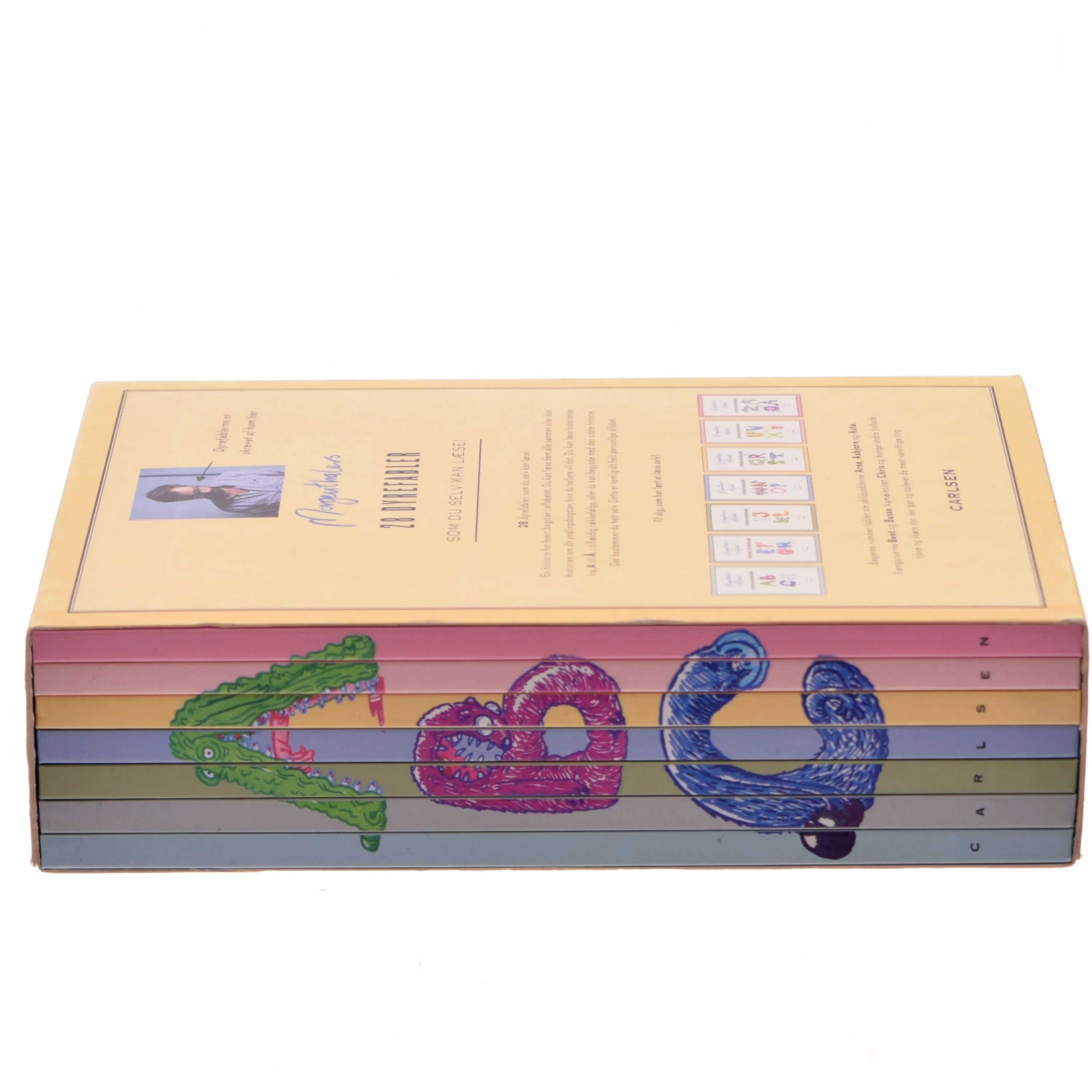 Morgenthalers alfabet. 4 dyrefabler om bogstaverne U, V, X, Y. af Anders Morgenthaler (Bog)