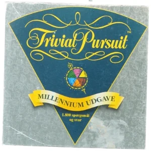 Trivial pursuit millennium udgave fra Hasbro (str. 27 cm)