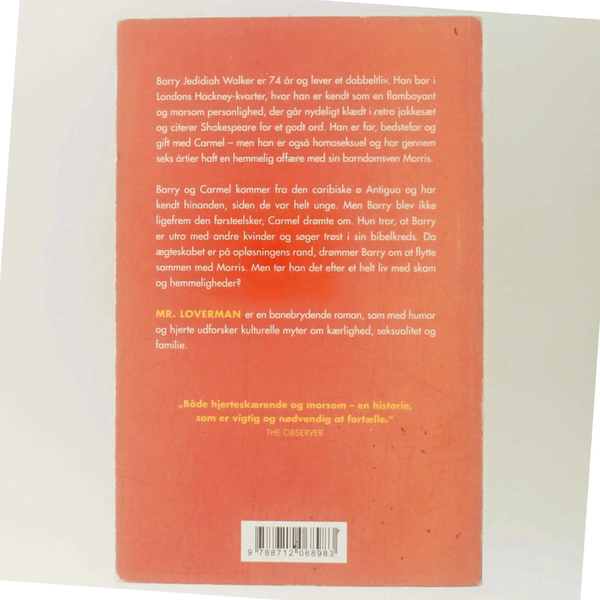 Mr. Loverman : roman af Bernardine Evaristo (Bog)