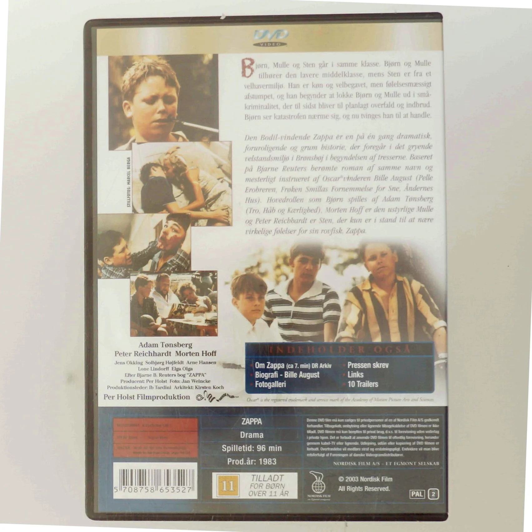 Zappa fra Nordisk Film med Adam Tønsberg (DVD)