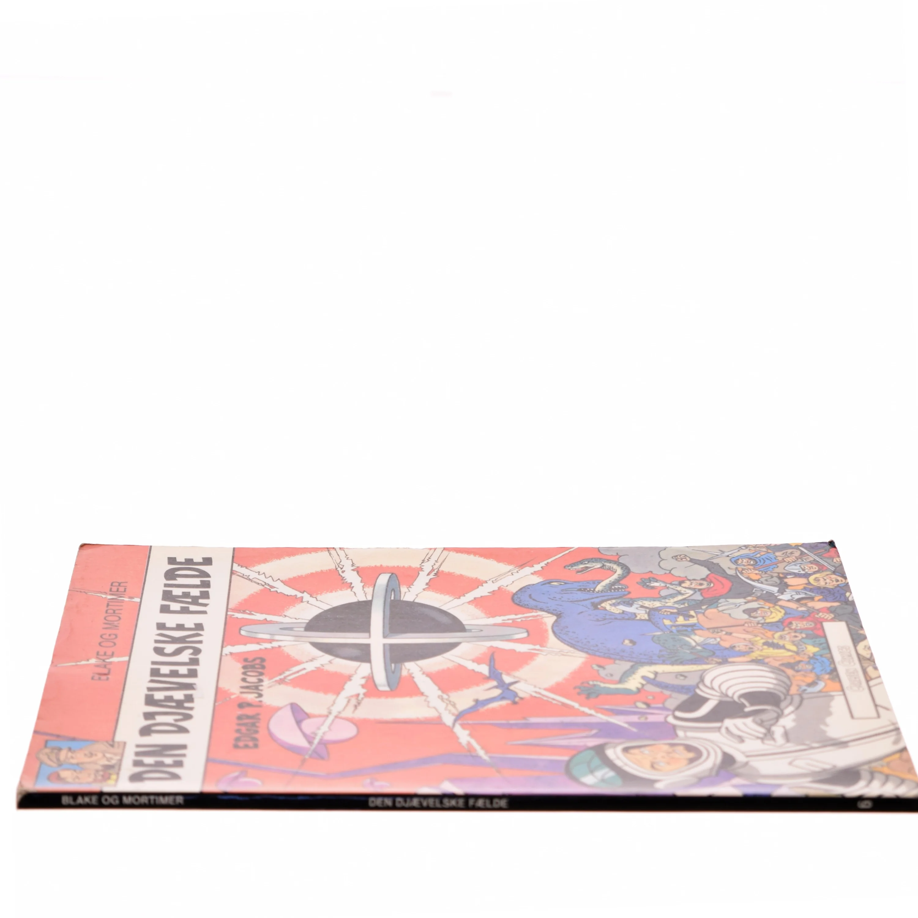 Den Djævelske Fælde af Edgar P. Jacobs (Bog)