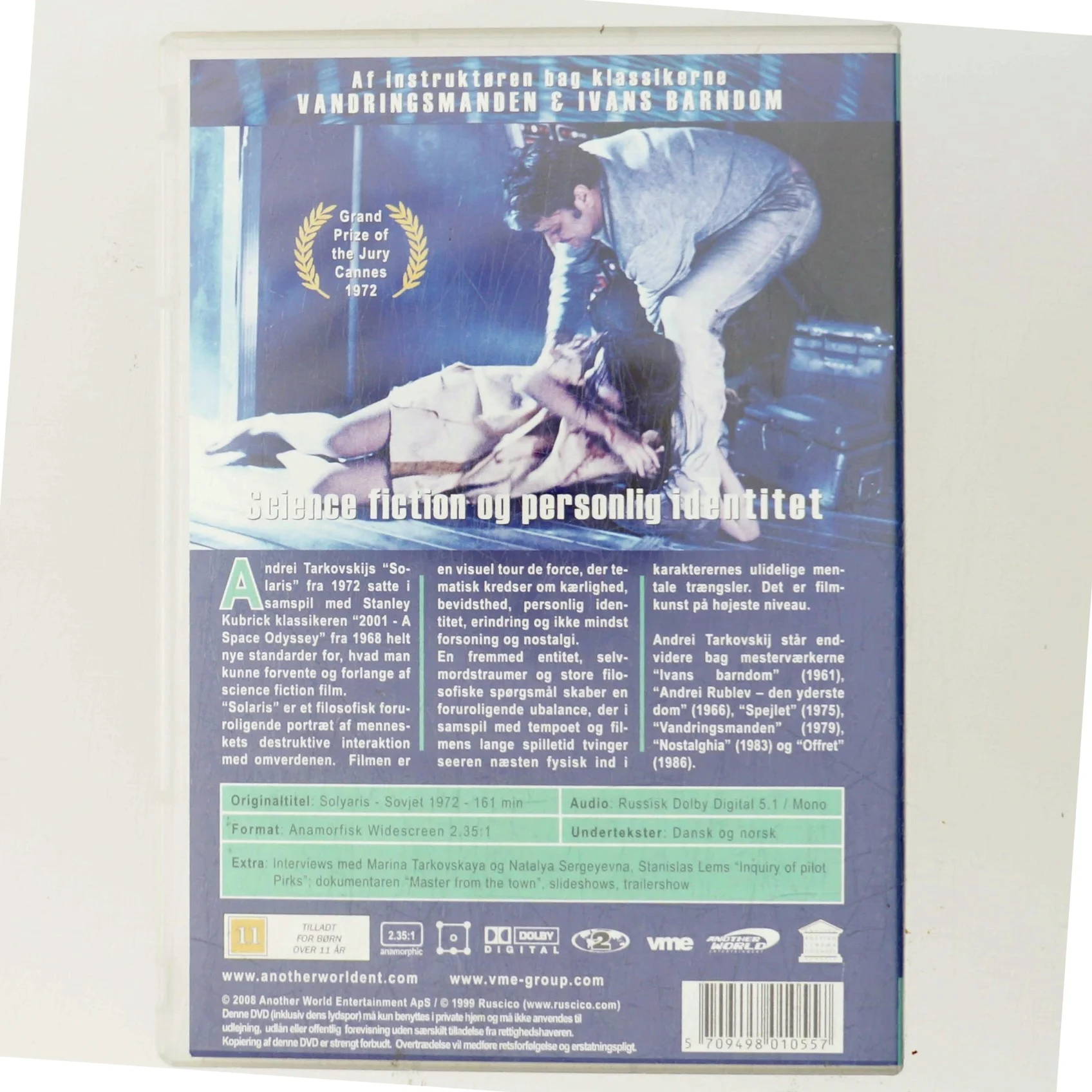 Solaris med Natalya Bondarchuk (DVD)