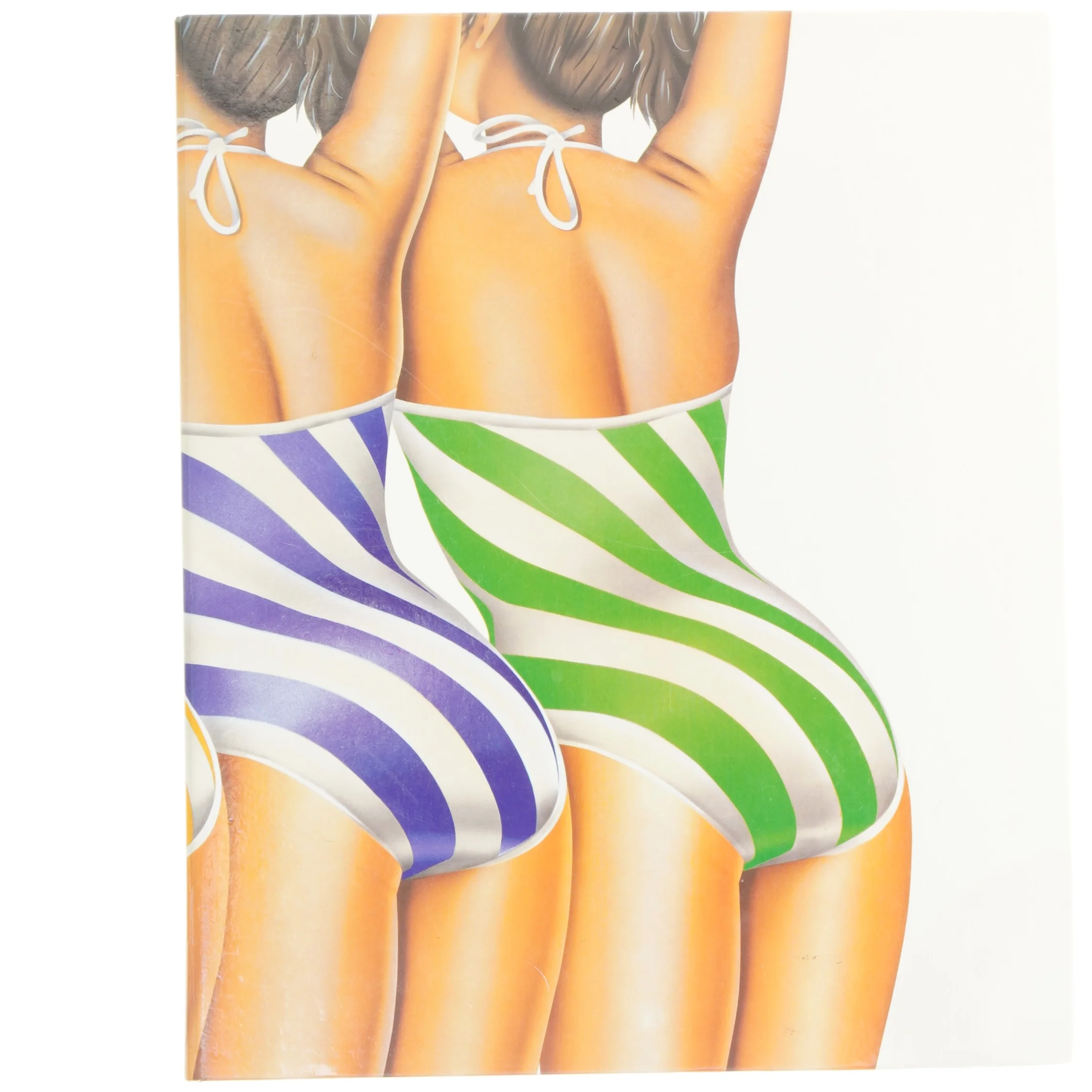 Samlingsalbum med frimærker (str. 32 x 26 cm)