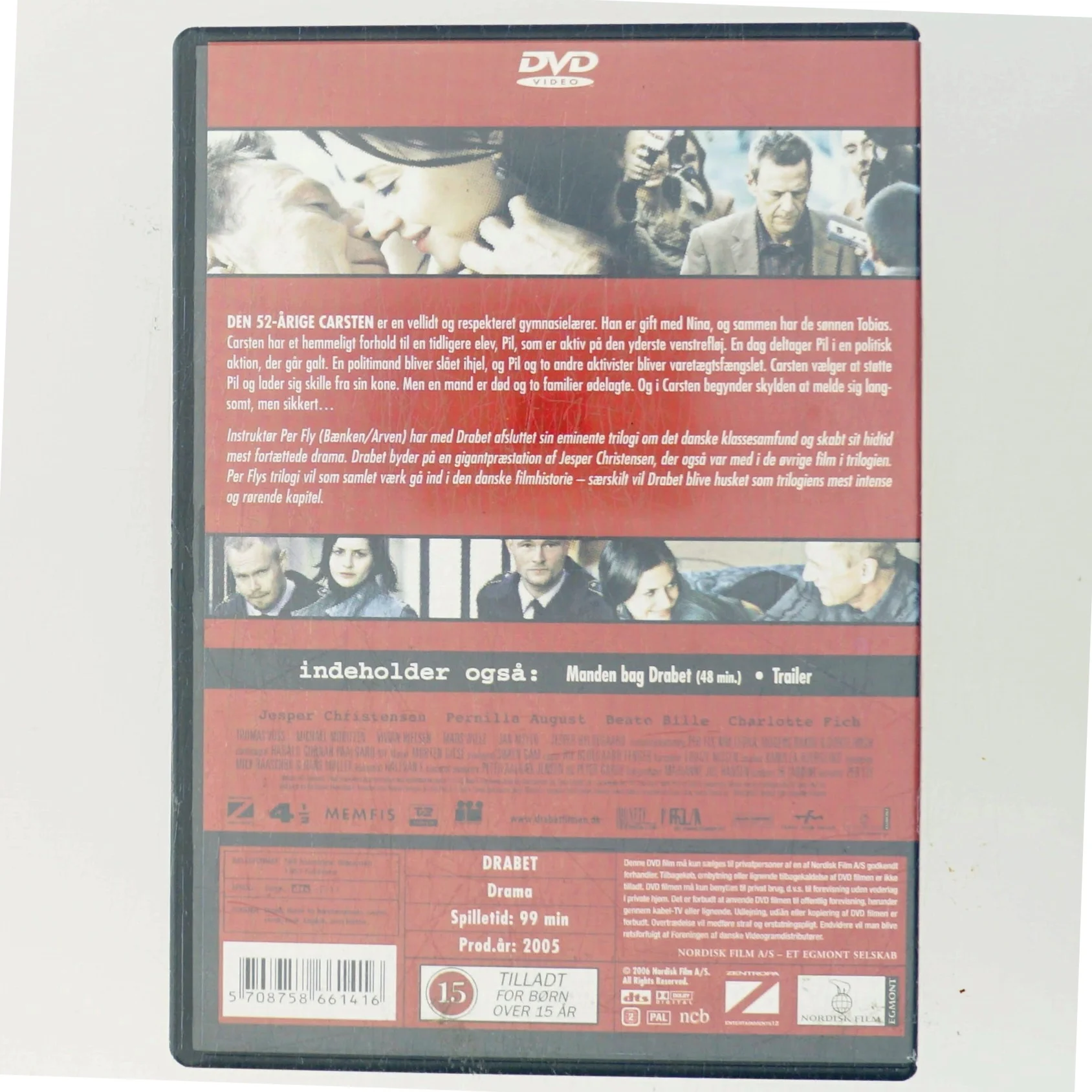 Drabet med Jesper Christensen (DVD)