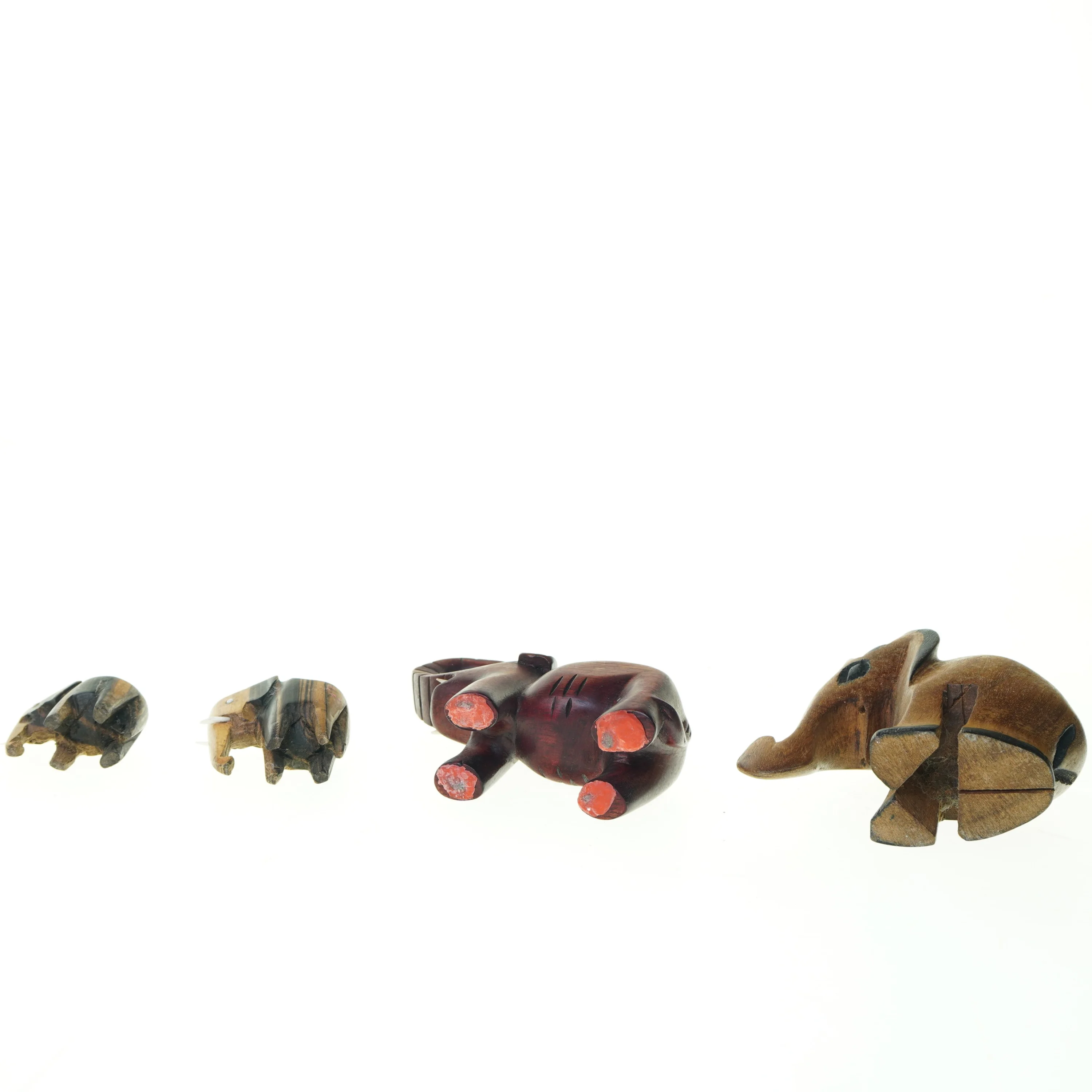 Træelefanter (str. 12 x 9 cm 6 cm)