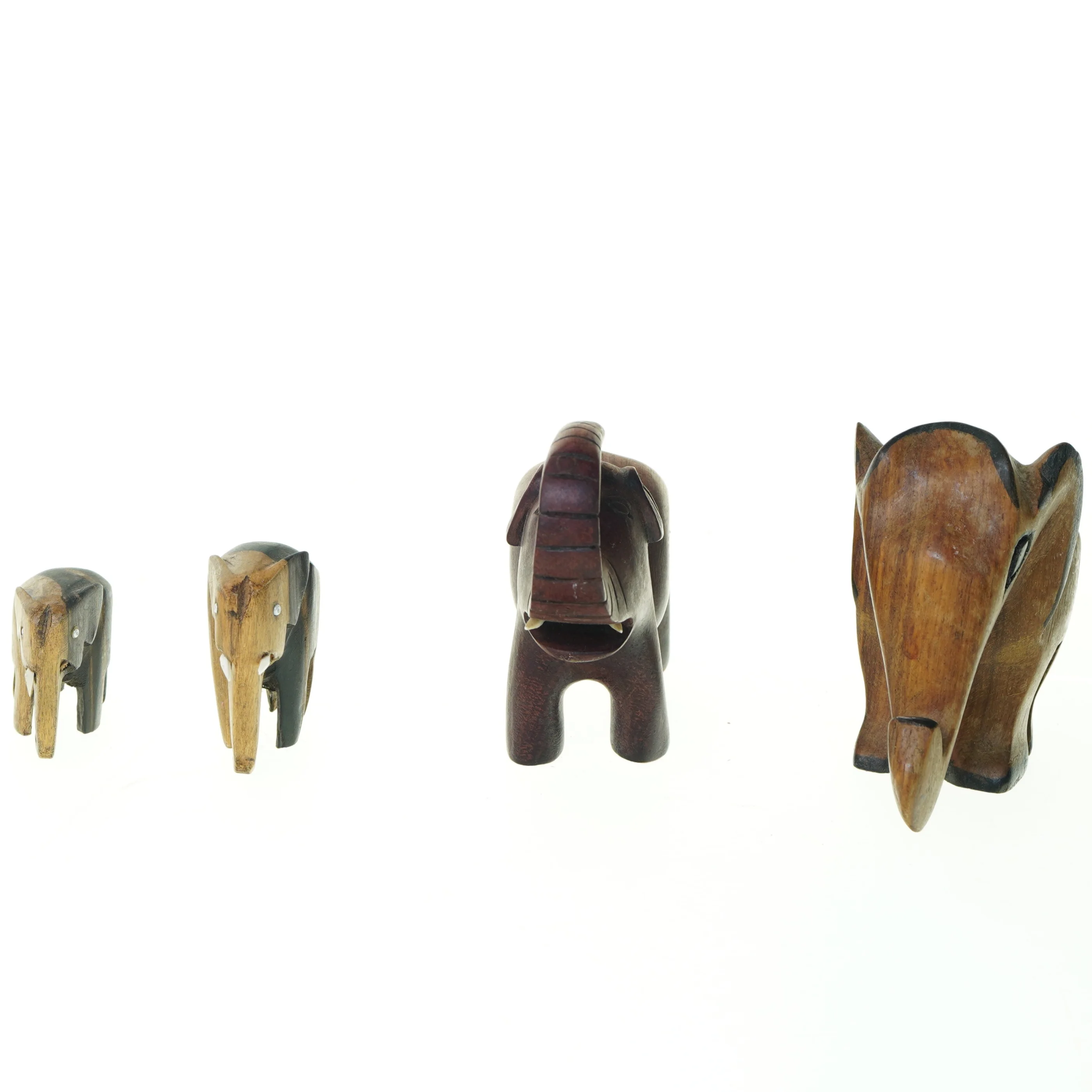 Træelefanter (str. 12 x 9 cm 6 cm)