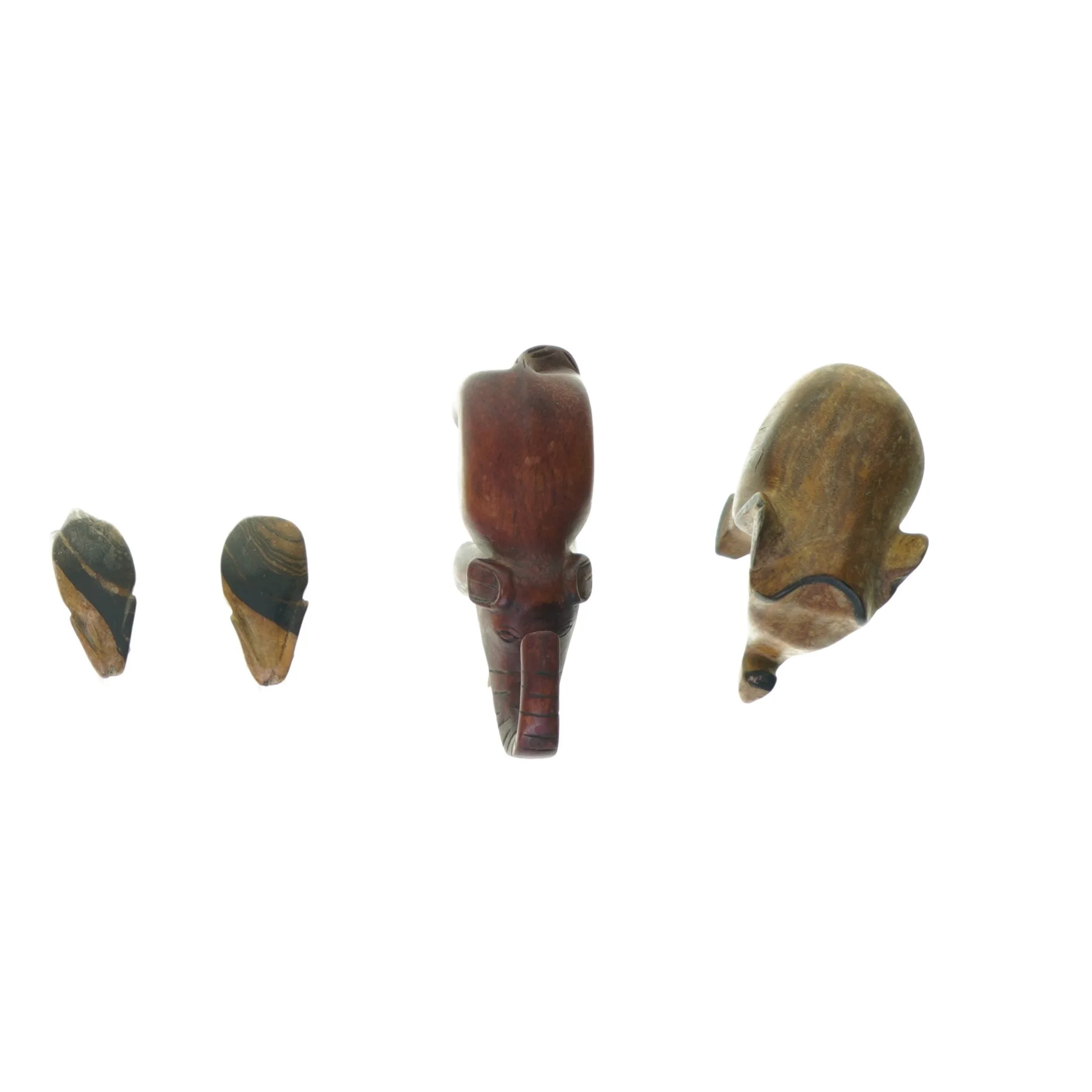 Træelefanter (str. 12 x 9 cm 6 cm)