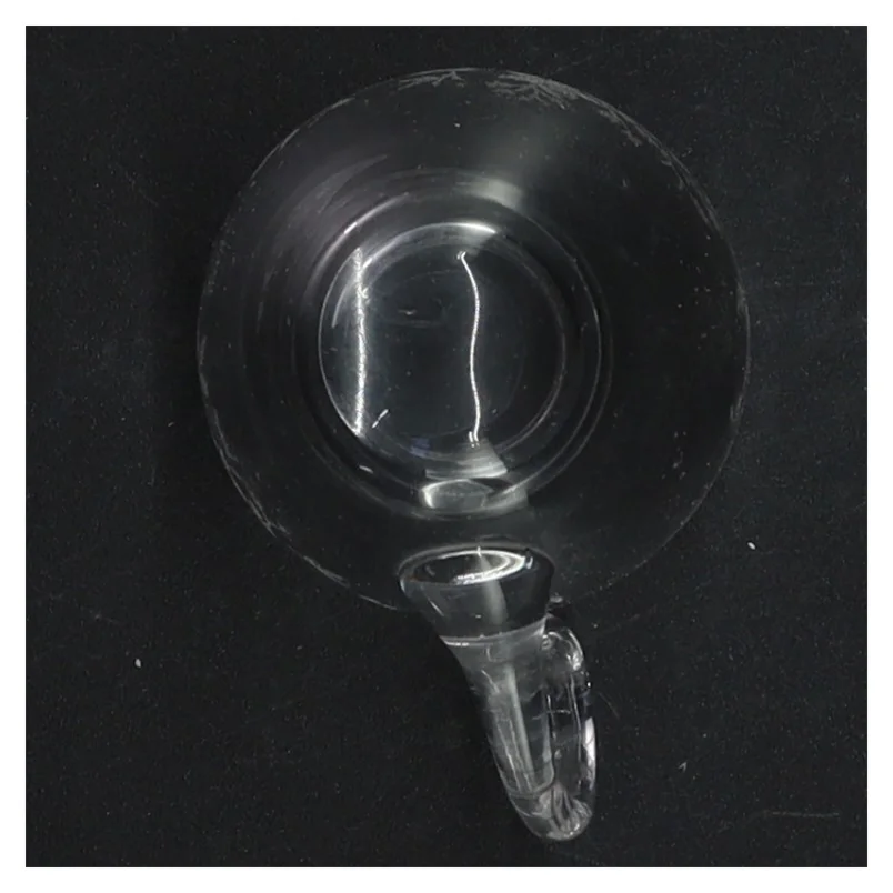 Graveret glaskrus (str. 7 x 5 cm)