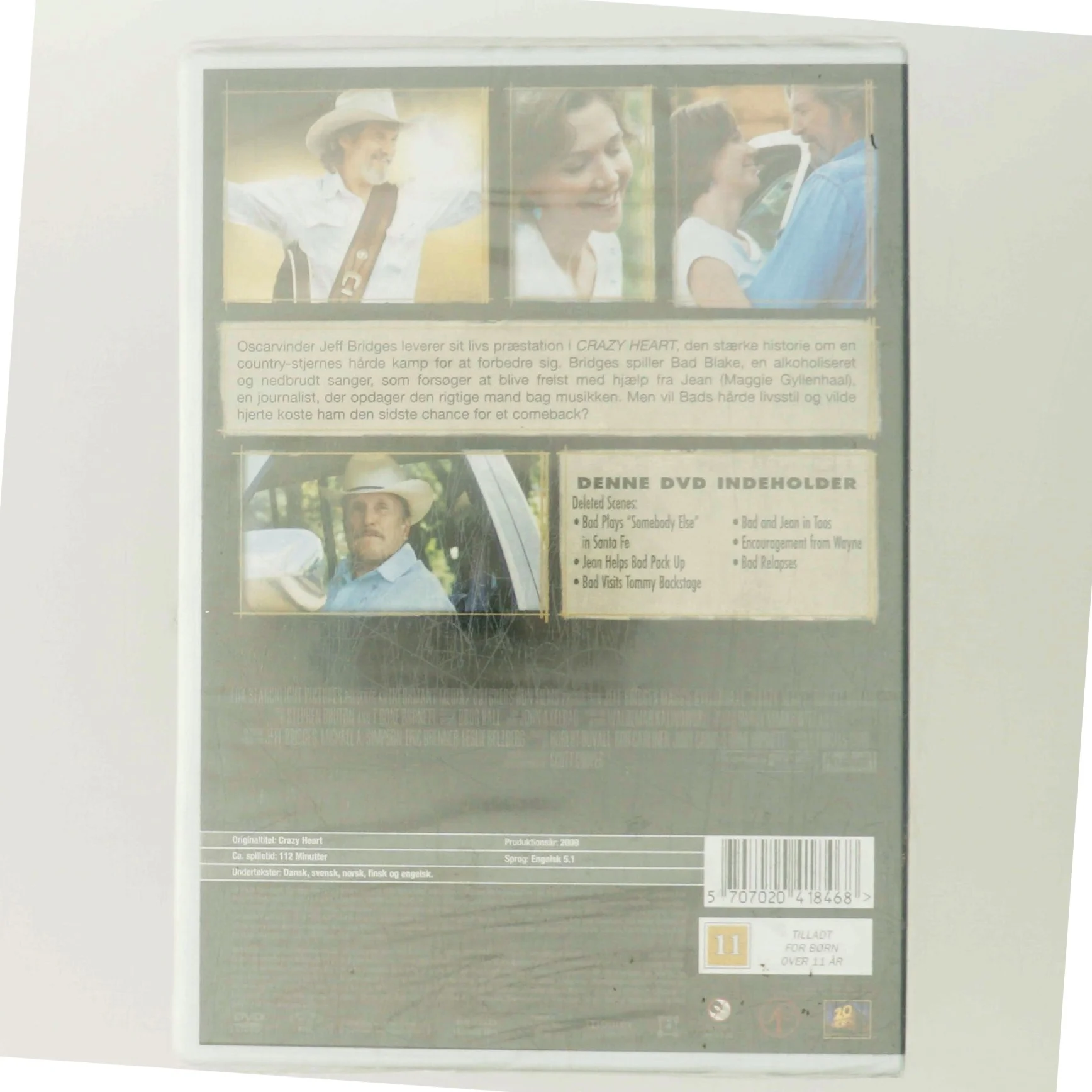 Crazy Heart med Jeff Bridges (DVD)