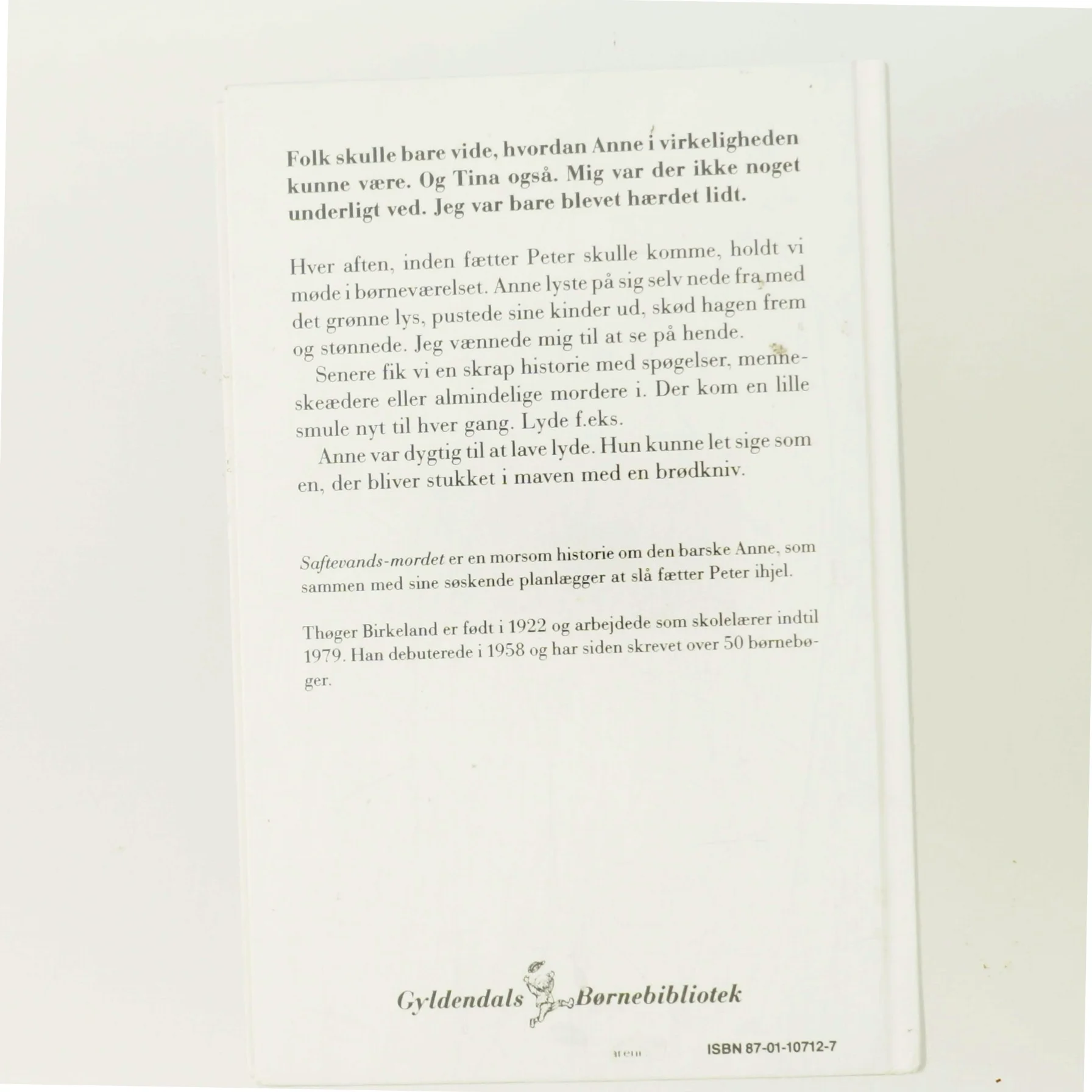 Saftevands-mordet af Thøger Birkeland (Bog)