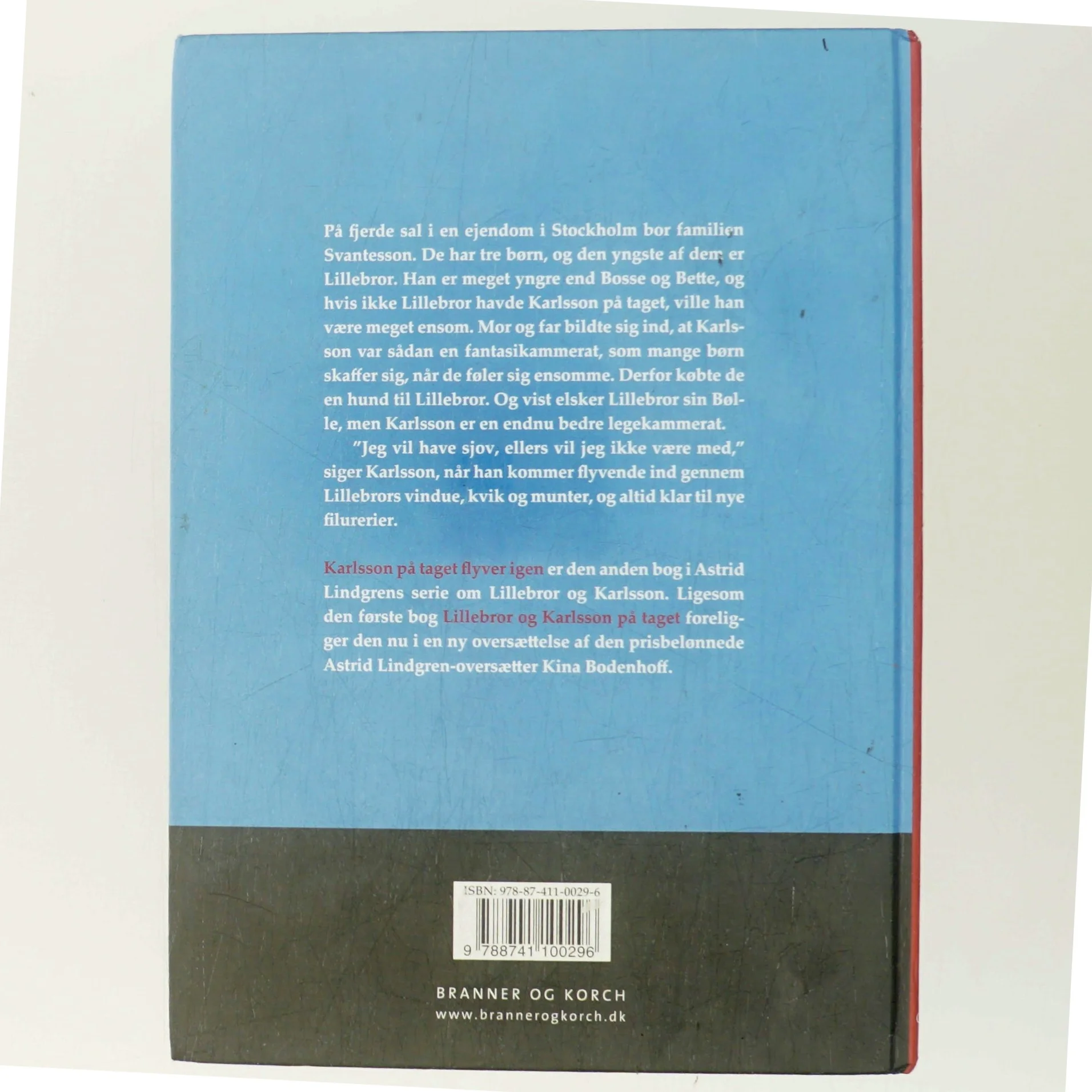 Karlsson på taget flyver igen (Ved Kina Bodenhoff) af Astrid Lindgren (Bog)