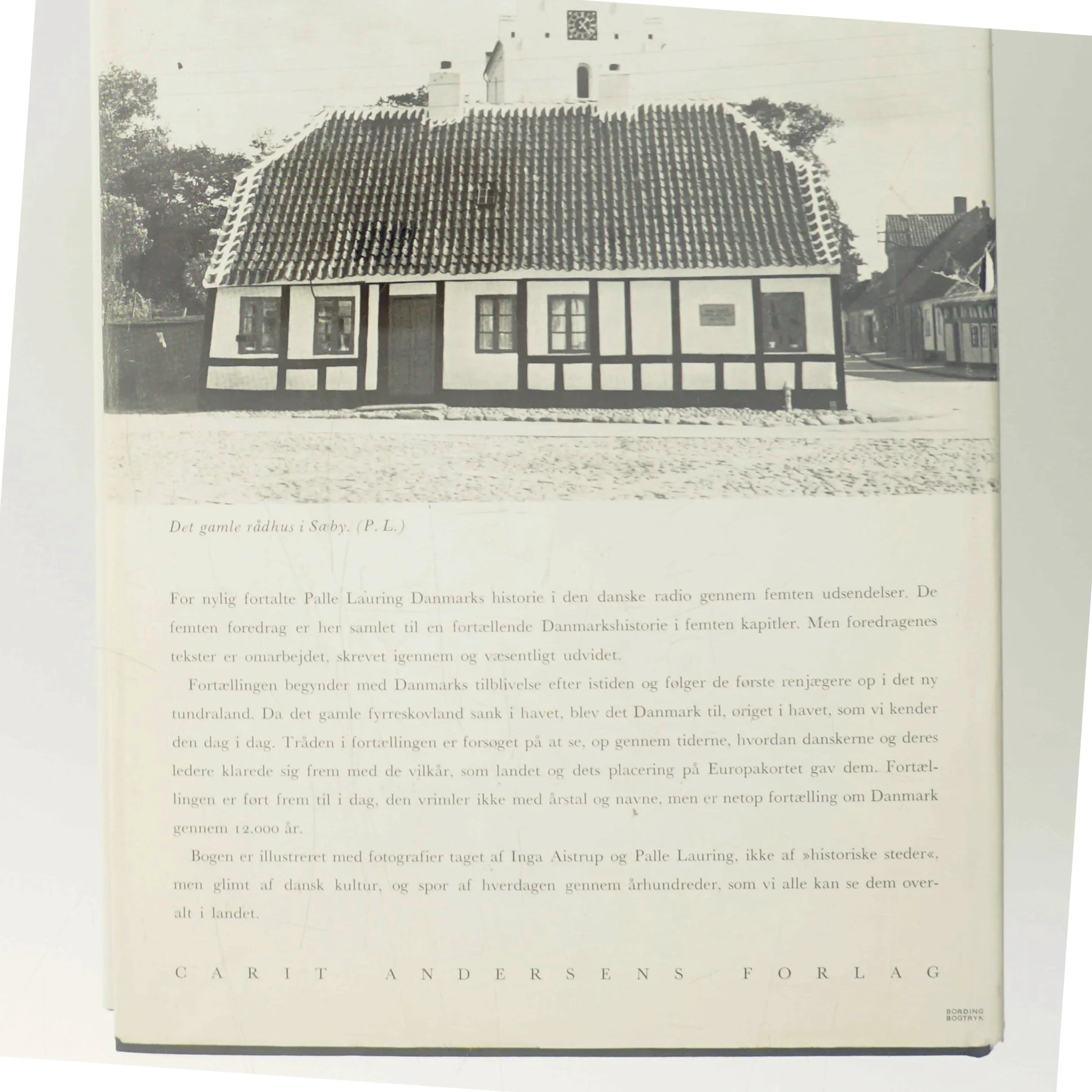 Danmarks Historie af Palle Lauring (Bog)