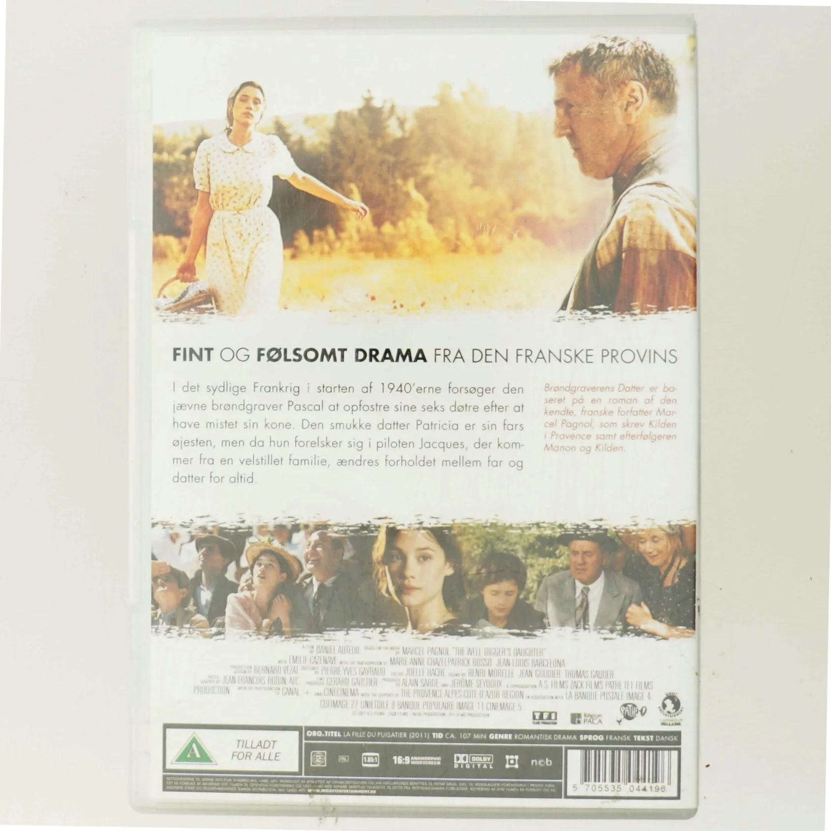 Brøndgraverens Datter med Daniel Auteuil (DVD)