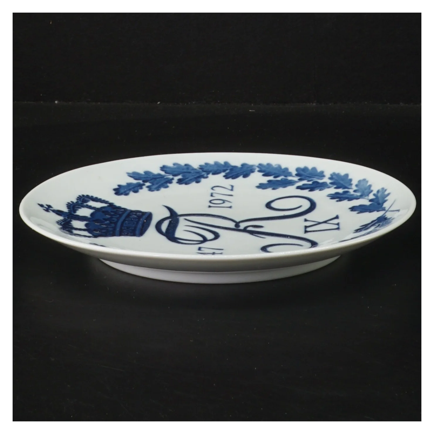Royal Copenhagen jubilæumsplatte fra Royal Copenhagen (str. Ø 18 cm)