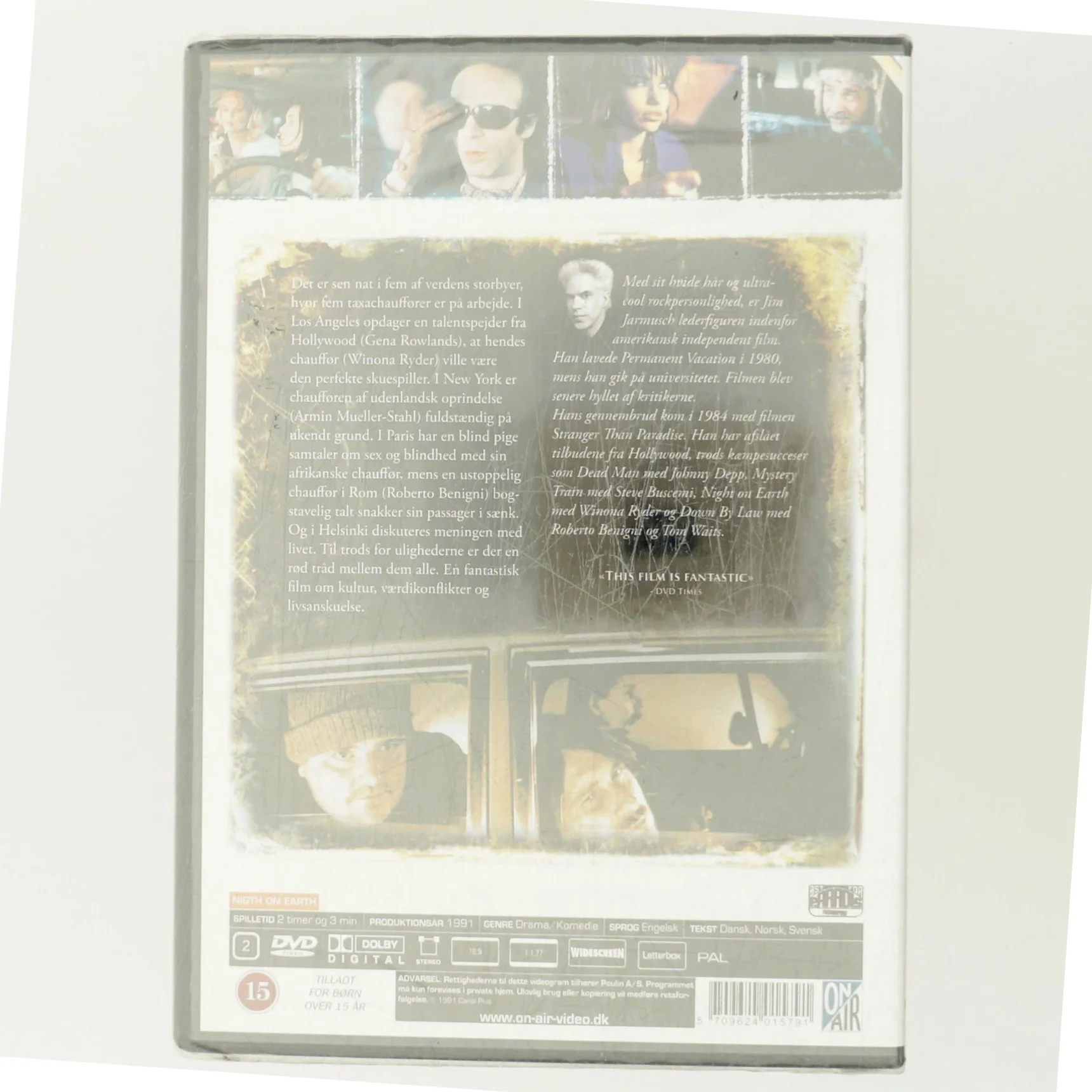 Night on Earth (On-air) med Winona Ryder (DVD)