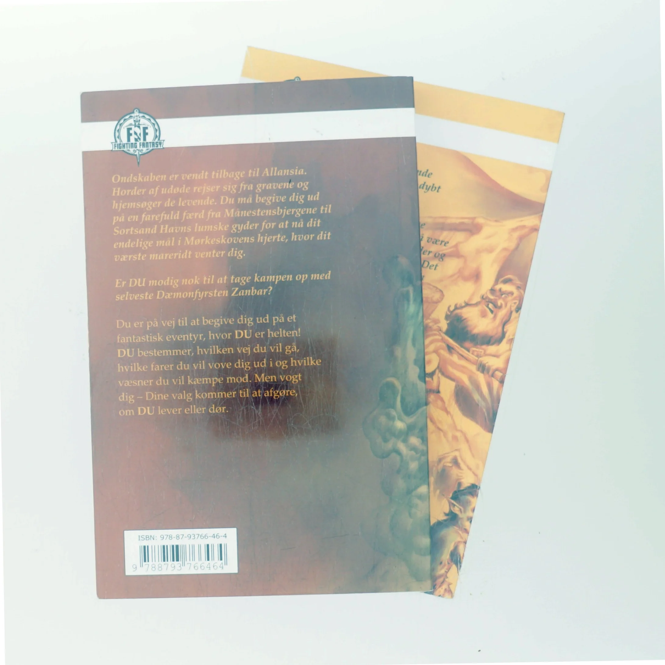 Troldmanden fra Ildbjerget (Ved Andreas Mernøe) af Steve Jackson (Bog)