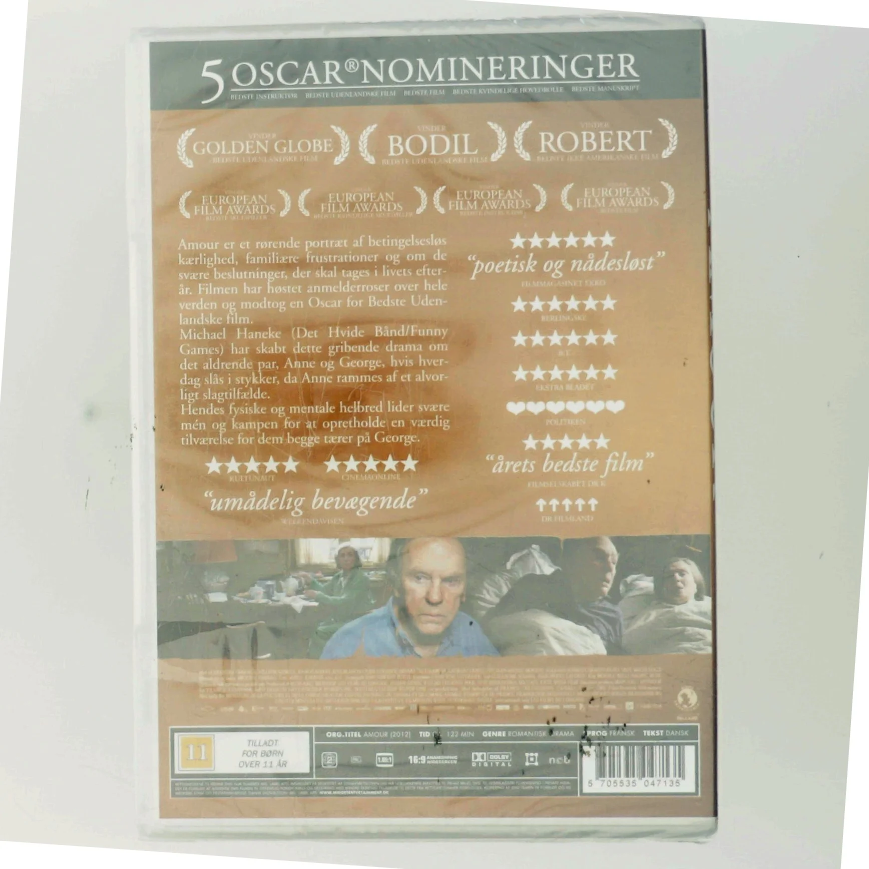 Amour med Jean-Louis Trintignant (DVD)