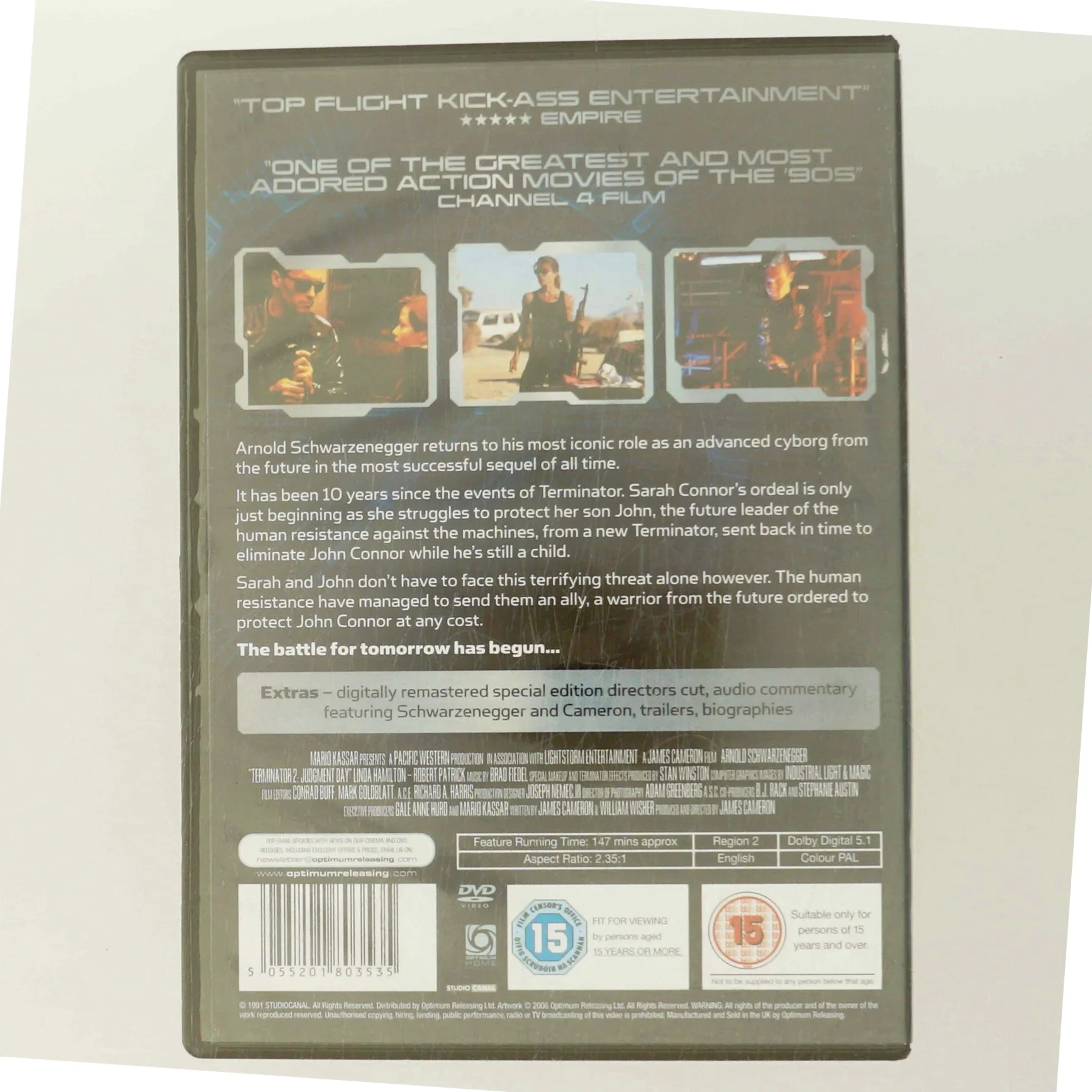 Terminator 2 - Judgment Day med Arnold Schwarzenegger (DVD)