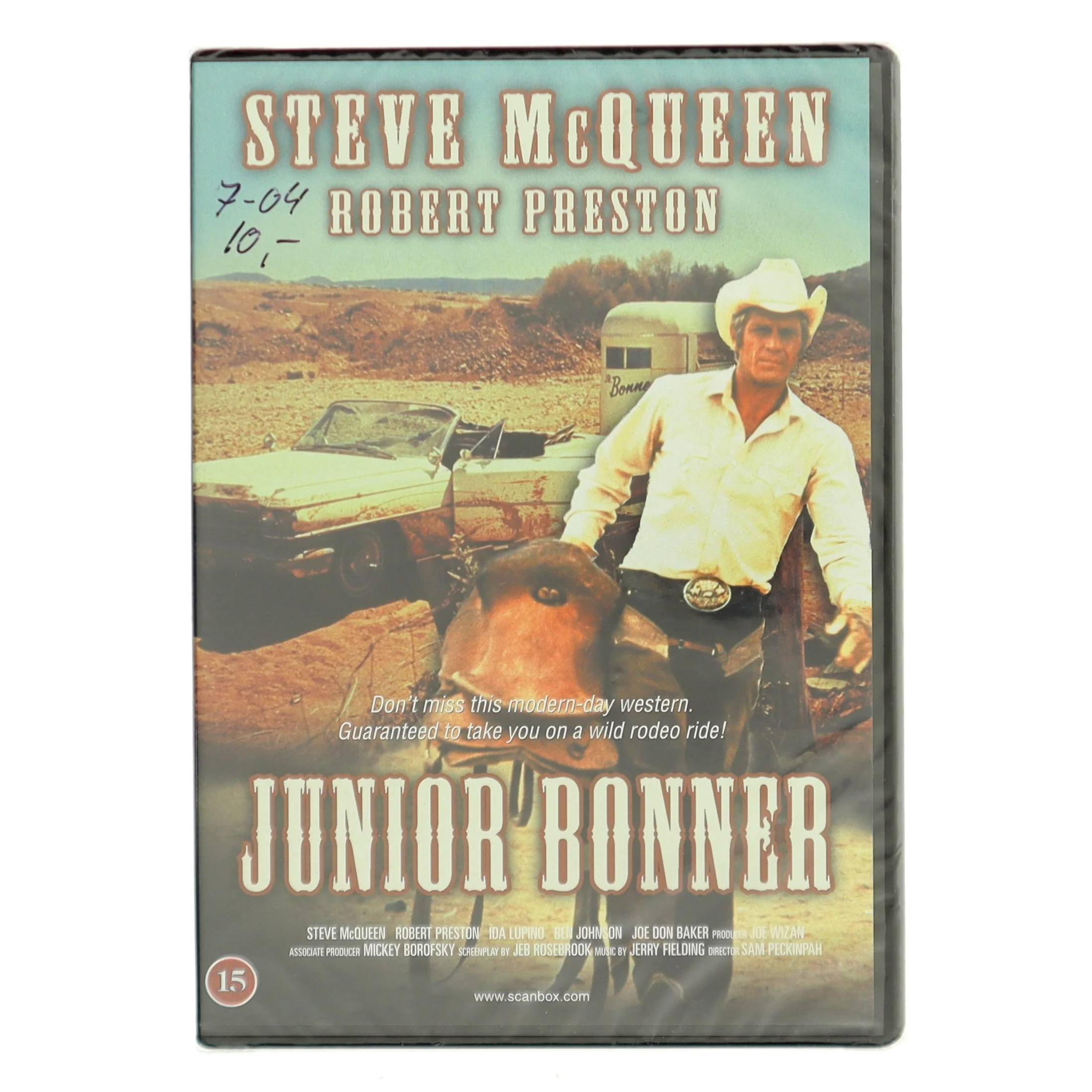 Junior Bonner med Steve McQueen (DVD)