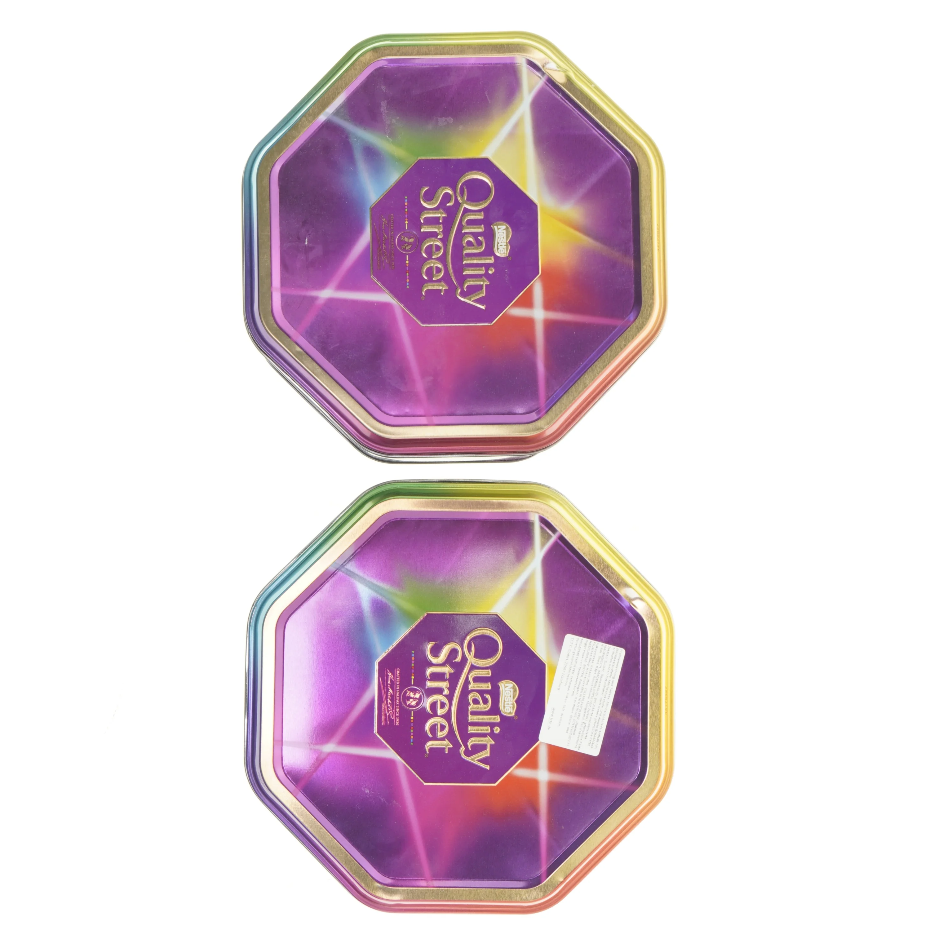 Quality Street tom slikdåse fra Quality Street (str. 23 x 14 cm)