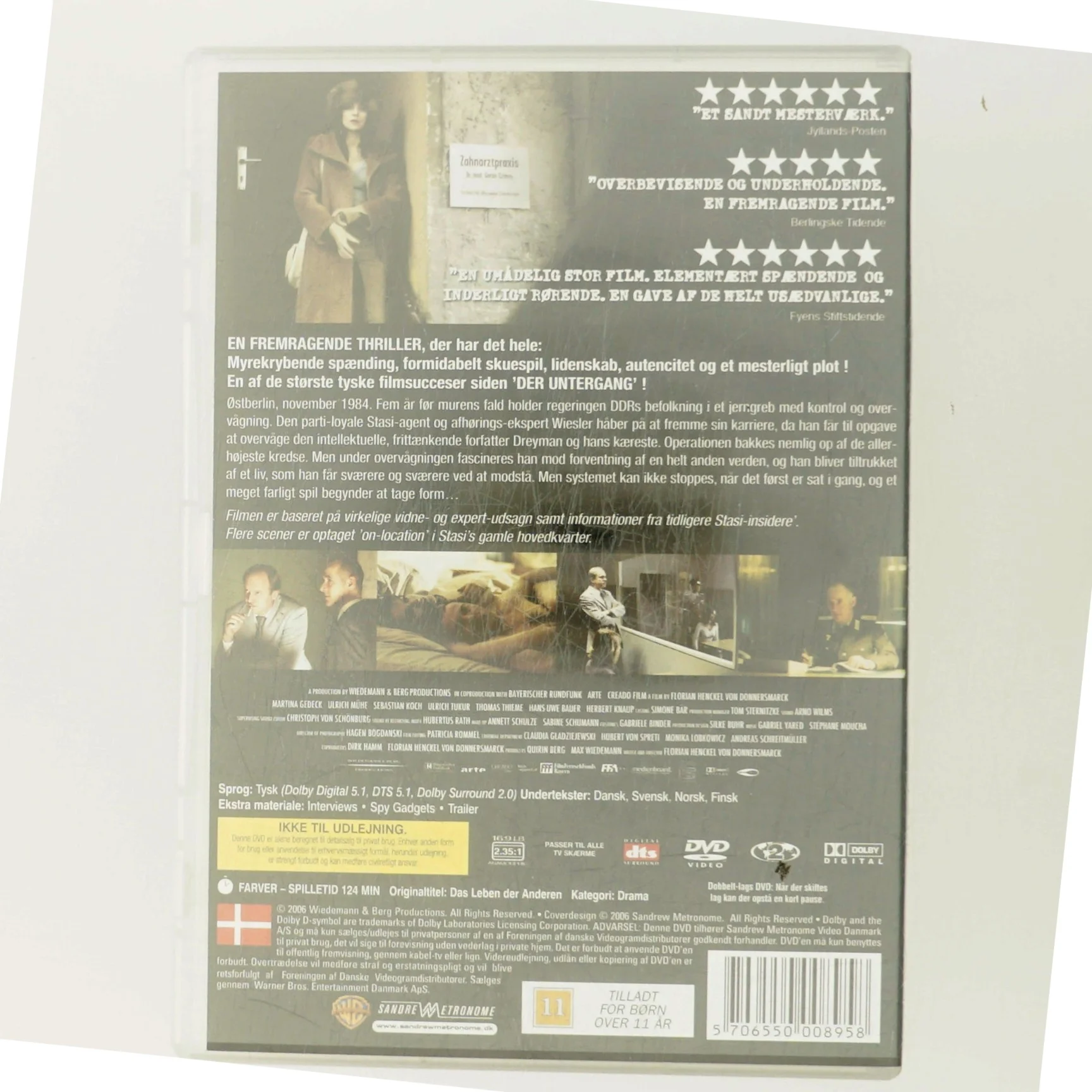 De Andres Liv                            <span class="label label-blank pull-right">Standard edition</span> med Martina Gedeck (DVD)