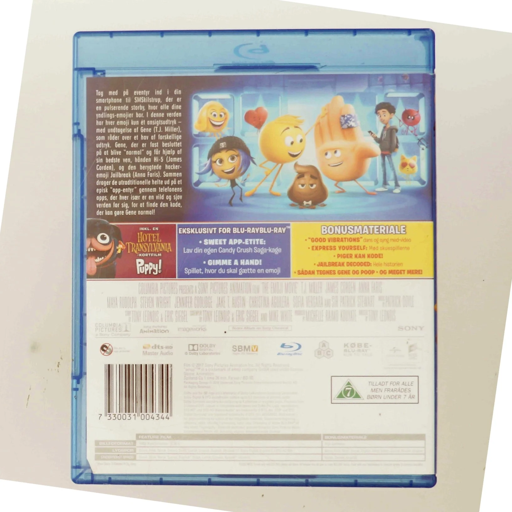 Emoji Filmen med T.J. Miller (DVD)