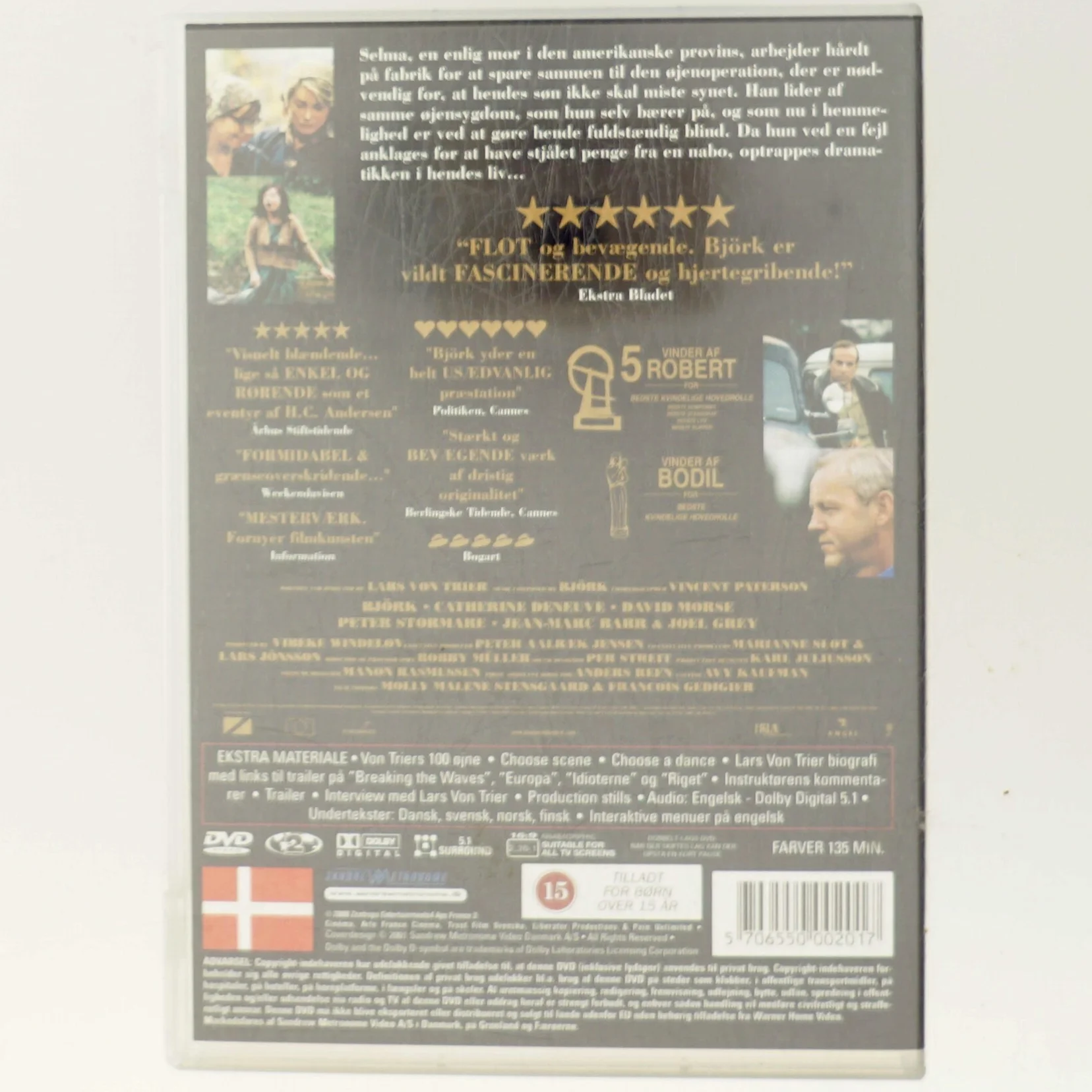 Dancer in the Dark (2000) [DVD] med Björk (DVD)