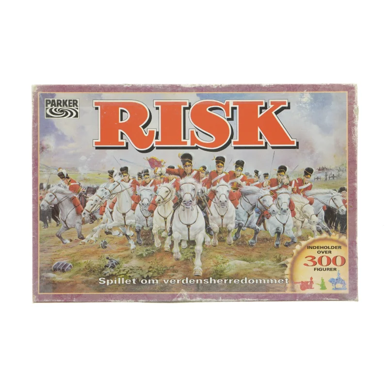Risk brætspil fra Parker (str. 40 x 27 x 6 cm)