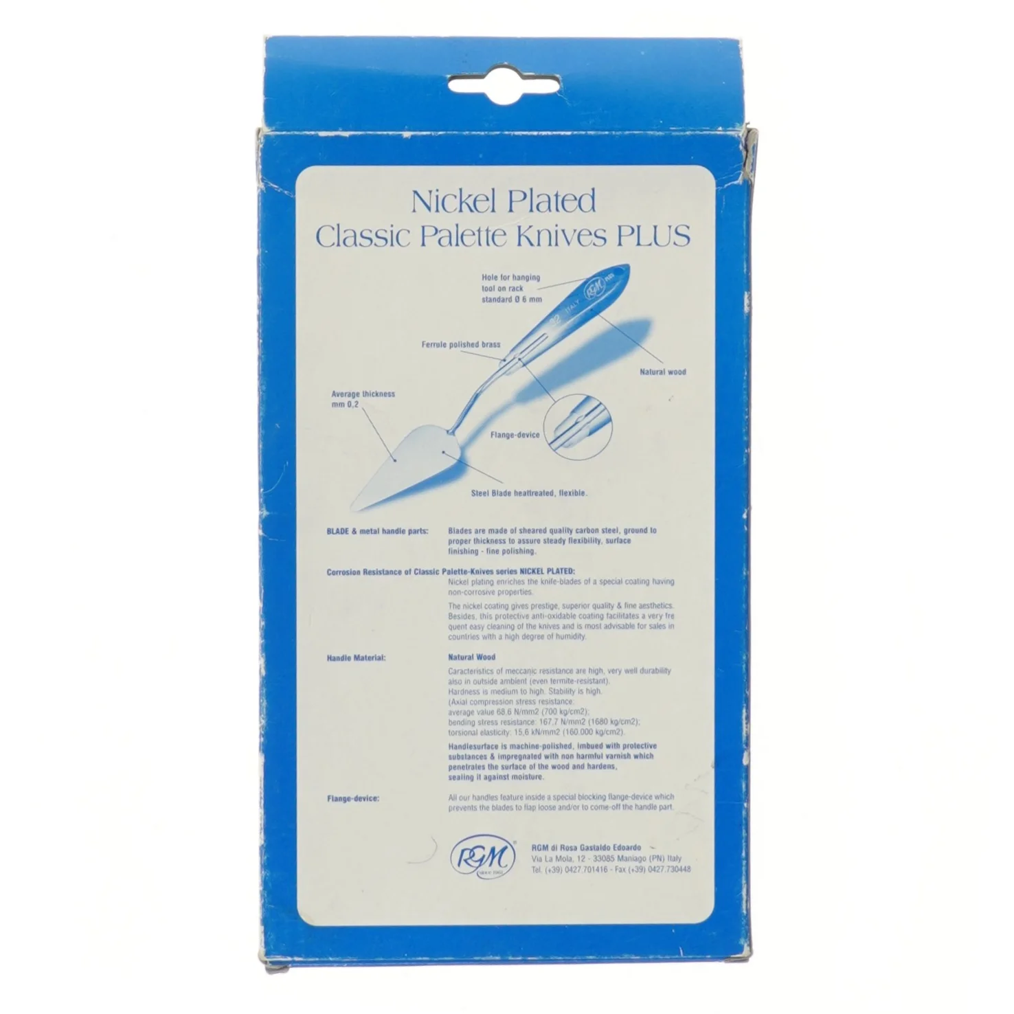 Sæt med malerknive fra RGM (str. 24x14,5 cm)