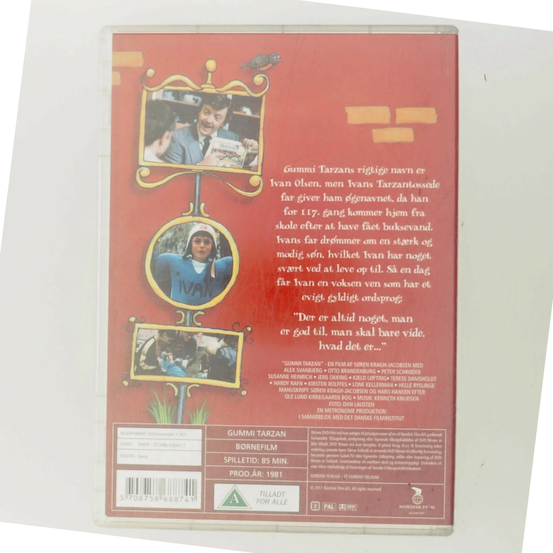 Gummi Tarzan med Alex Svanberg (DVD)