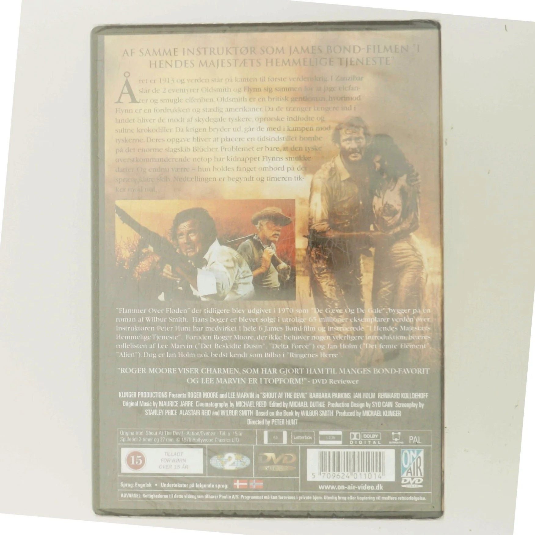 Flammer over Floden med Lee Marvin (DVD)