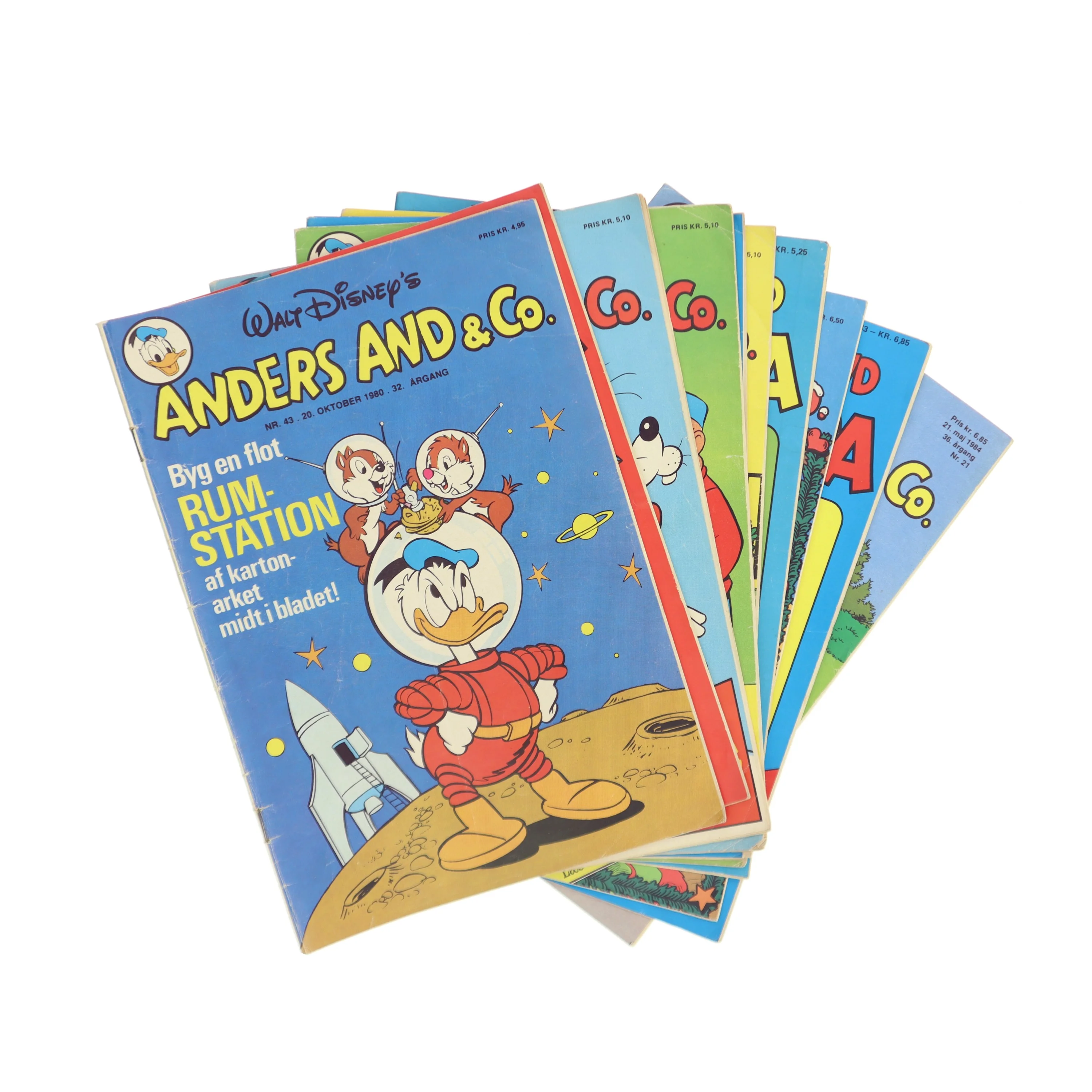 Anders And & Co. tegneseriehefter fra Disney