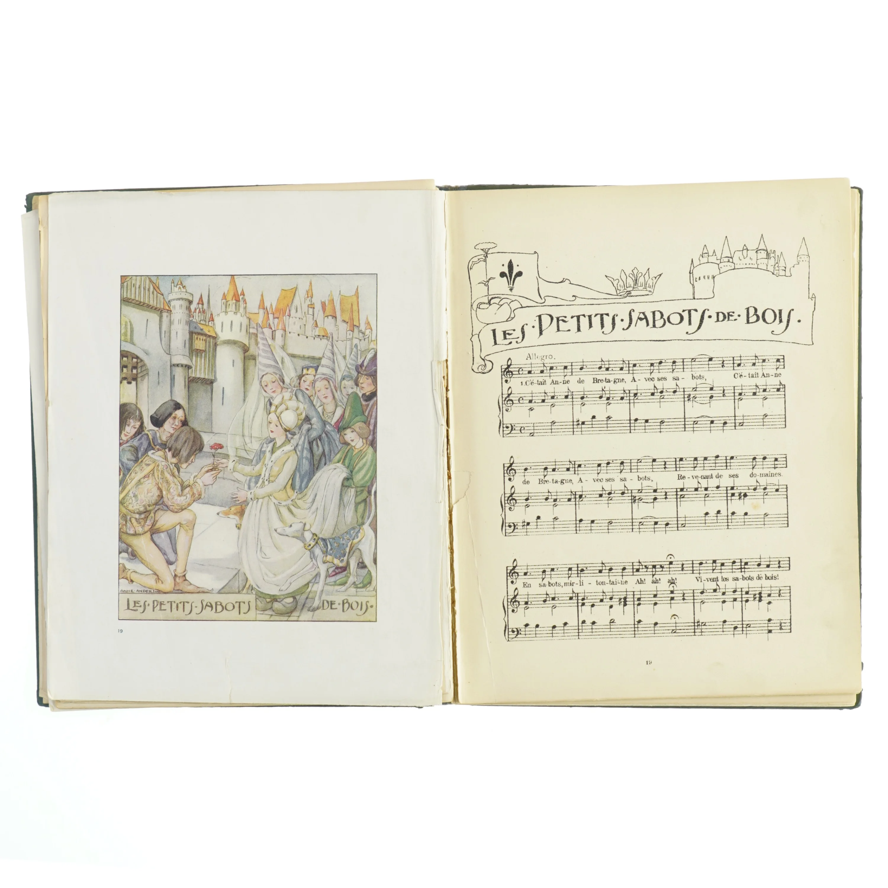 Old French Nursery Songs bog af Hoare Mansion (str. 28 x. 22 cm) (Bog)