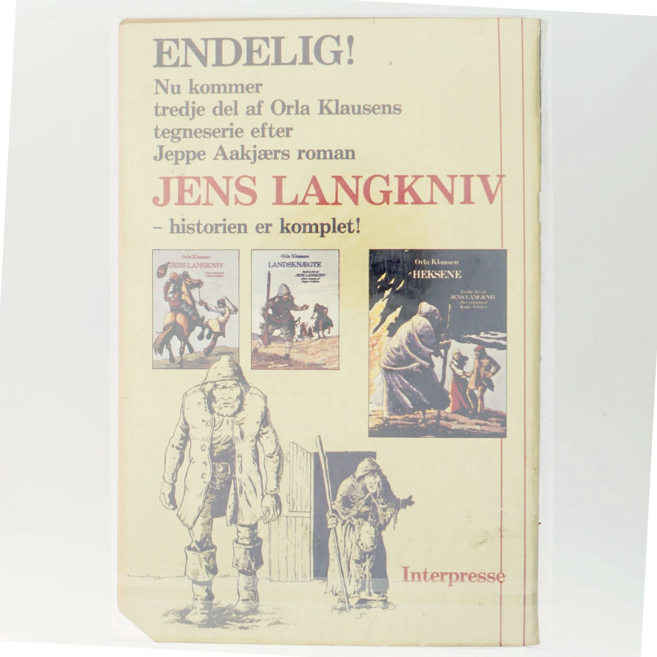 Fantomet tegneserie nr. 207 fra Interpresse af Orla Klausen (Bog)