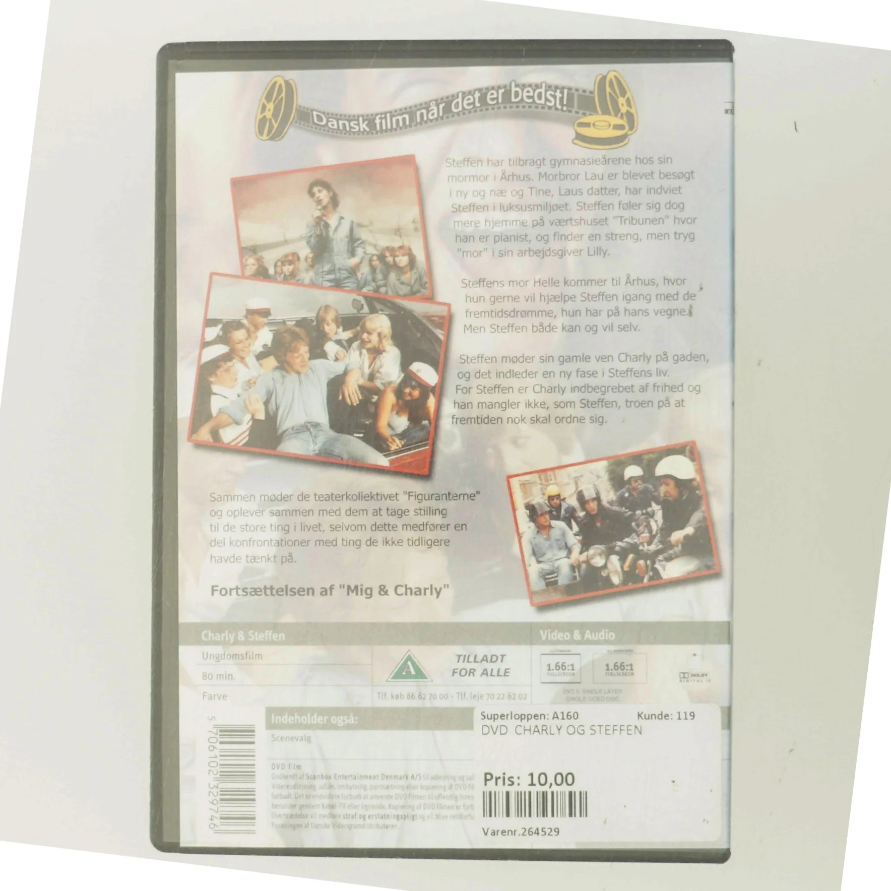 Charly & Steffen med Allan Olsen (DVD)