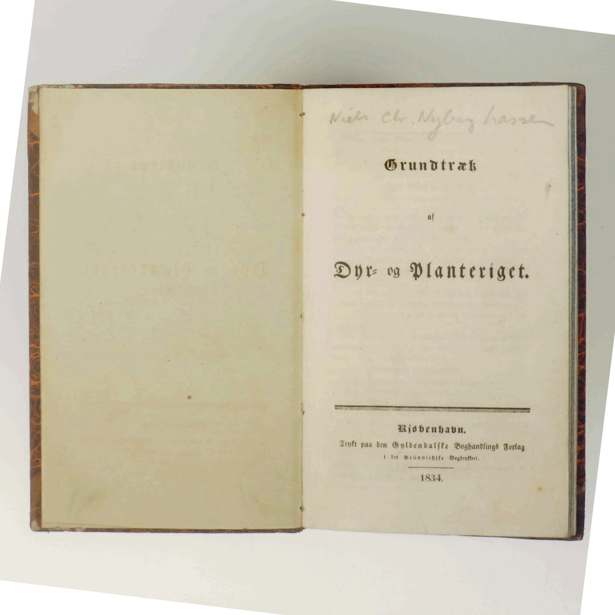 Grundtræk af Dyr- og Planteriget (Bog)