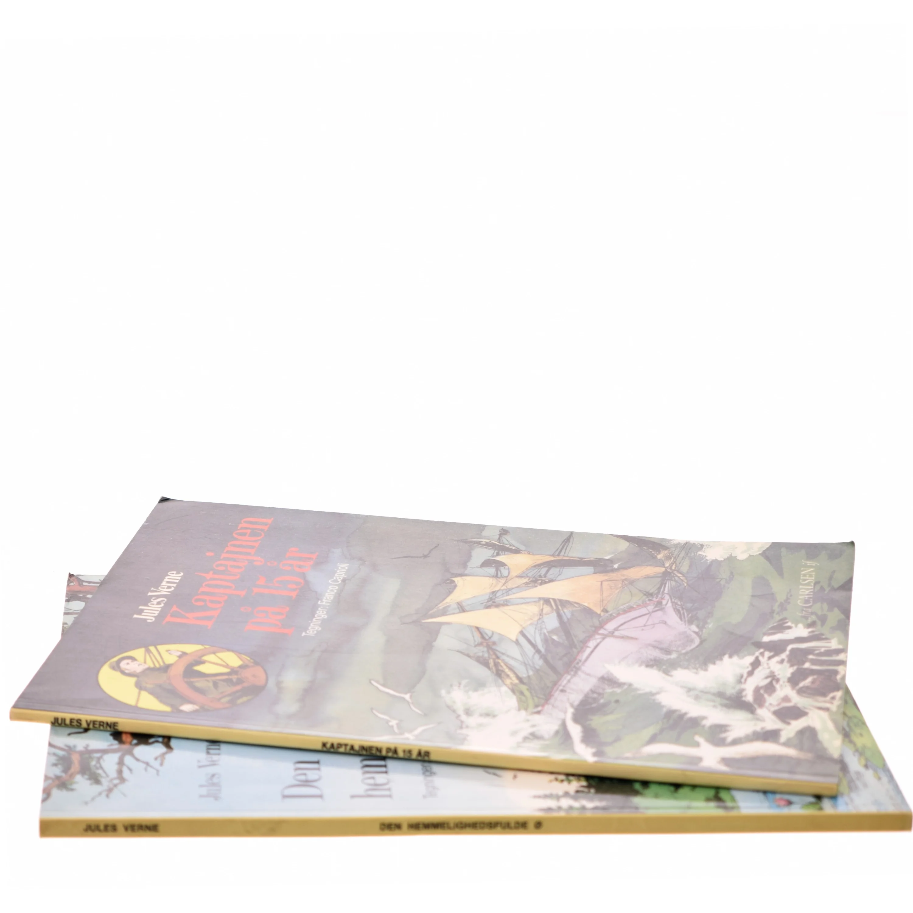 Kaptajnen på 15 år af Jules Verne (Bog) fra Carlsen