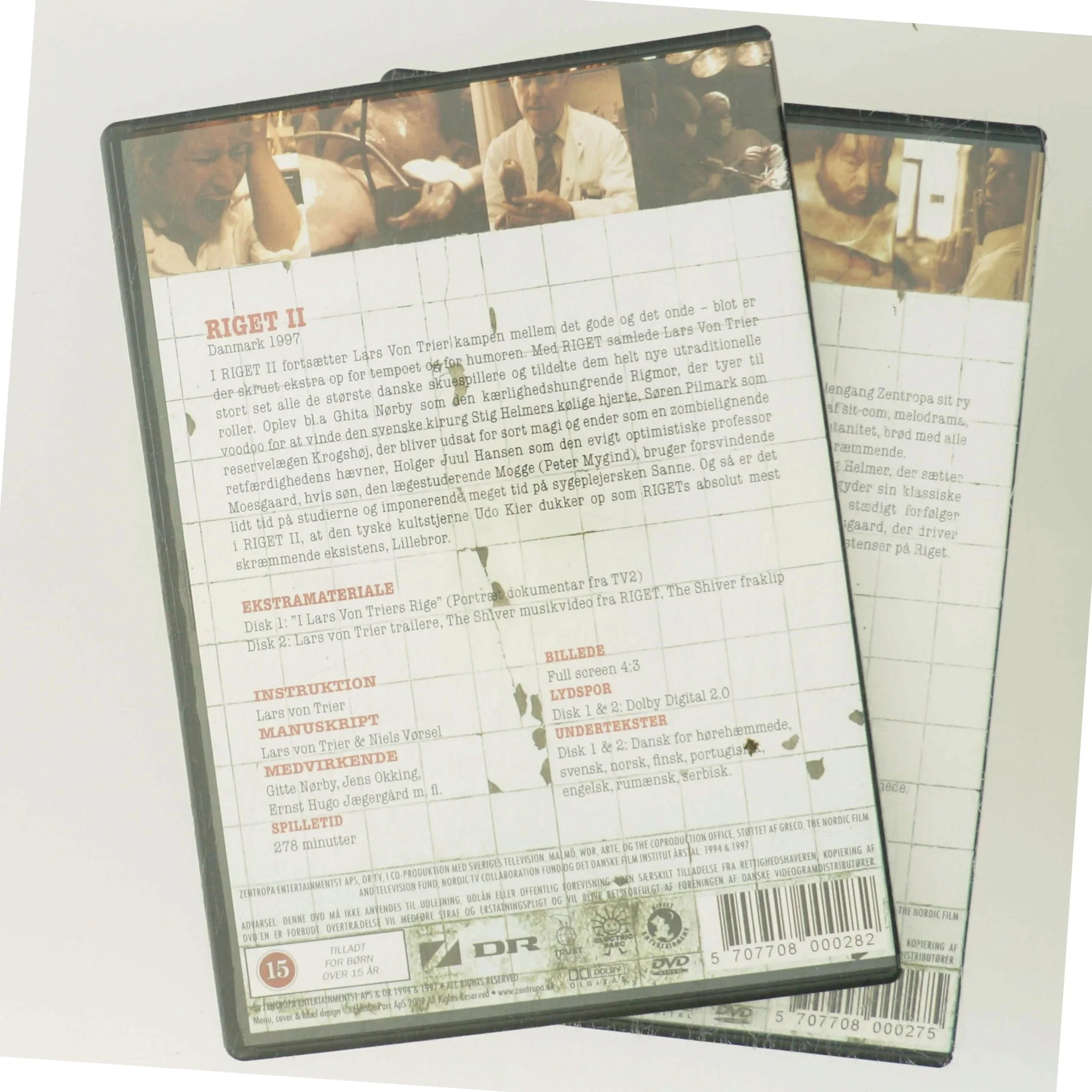 Riget I & II med Peter Mygind (DVD)