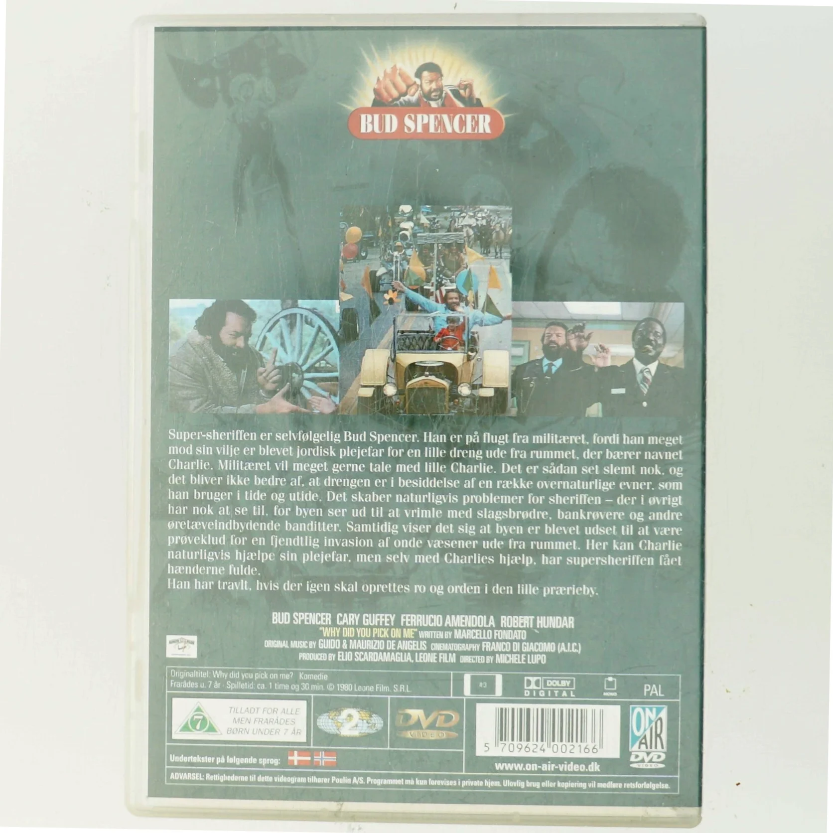 Super-sheriffen Kommer til Bye med Bud Spencer (DVD)