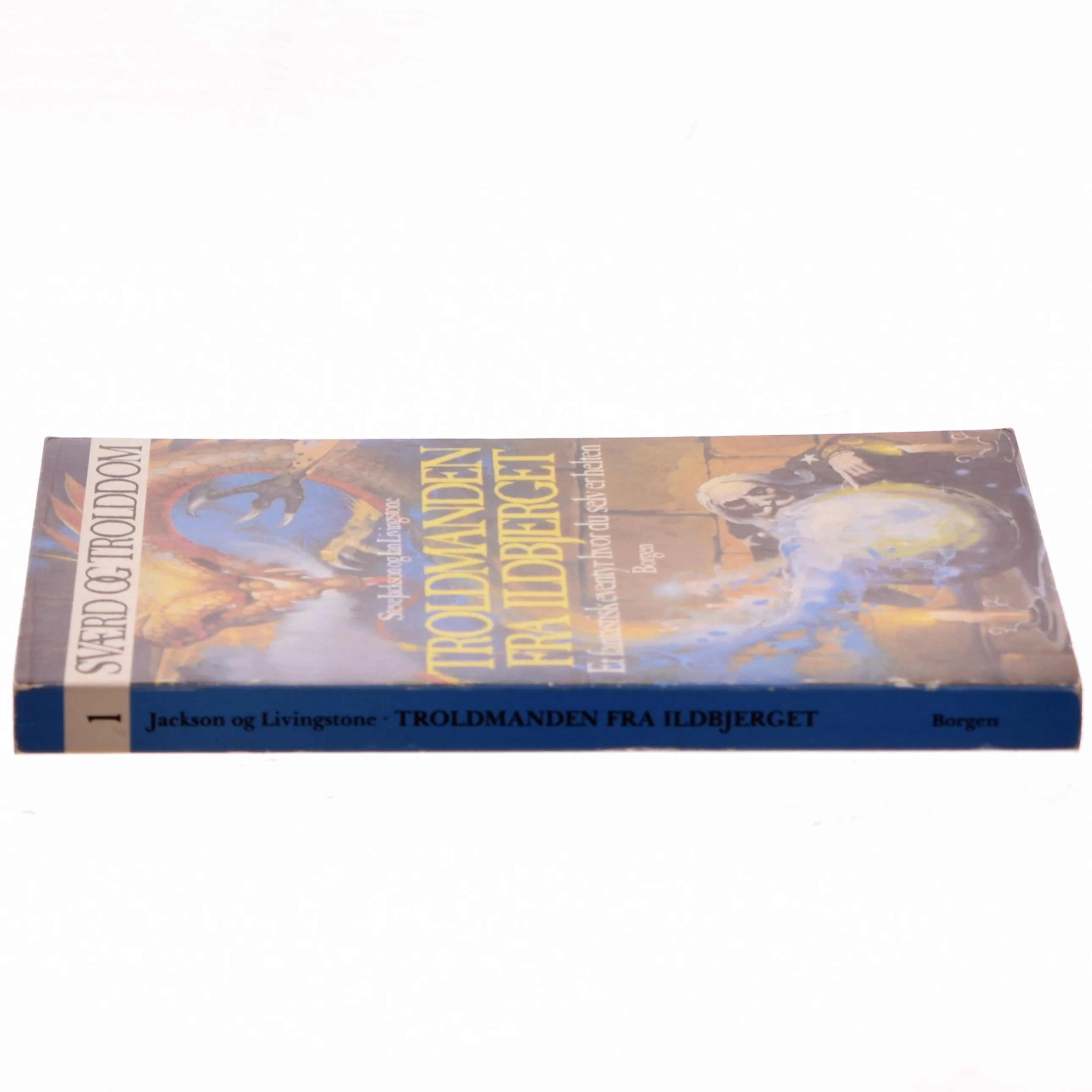 Troldmanden fra Ildbjerget af Steve Jackson (Bog)