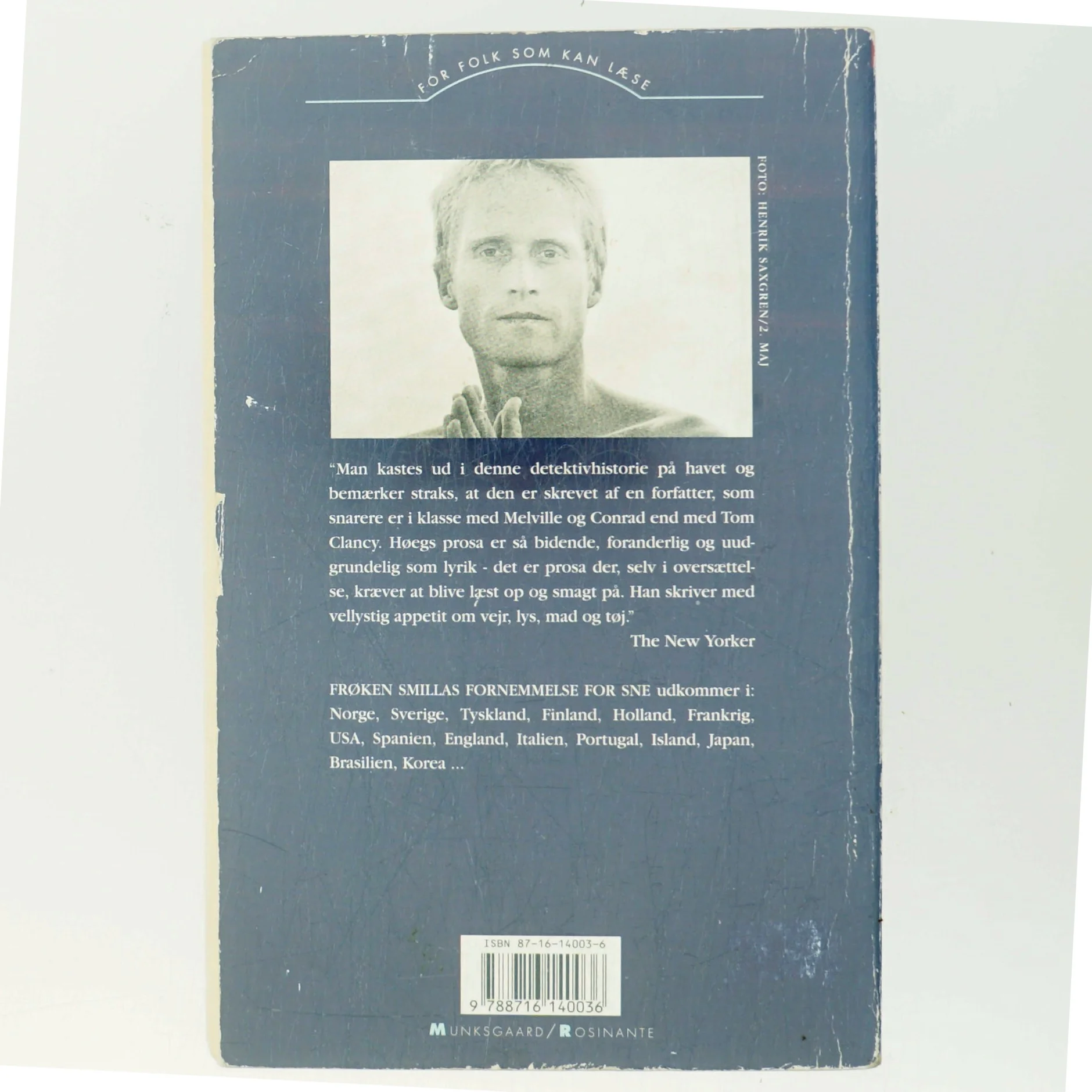 Frøken Smillas fornemmelse for sne (Bog)