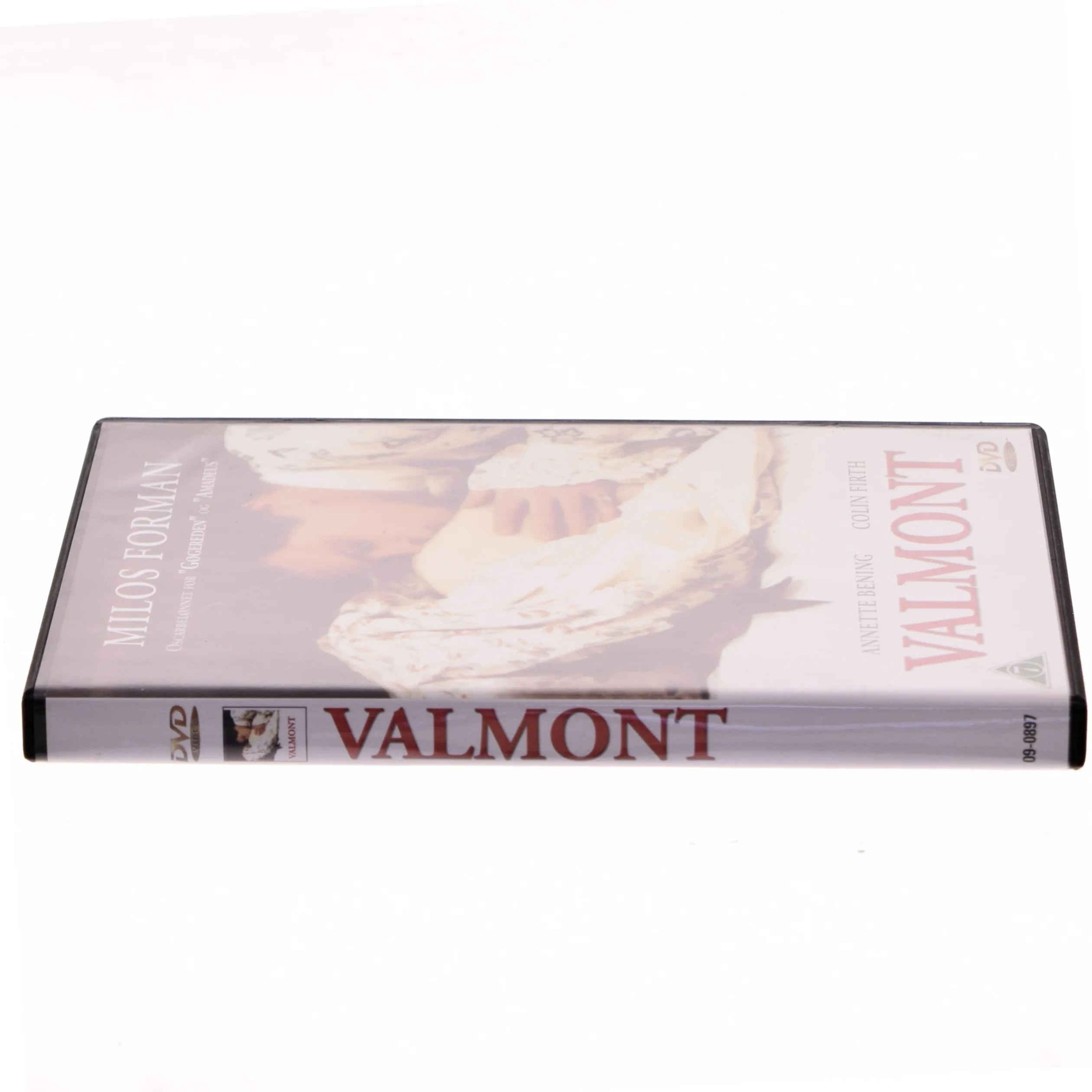 Valmont af Milos Forman med Annette Bening (DVD)