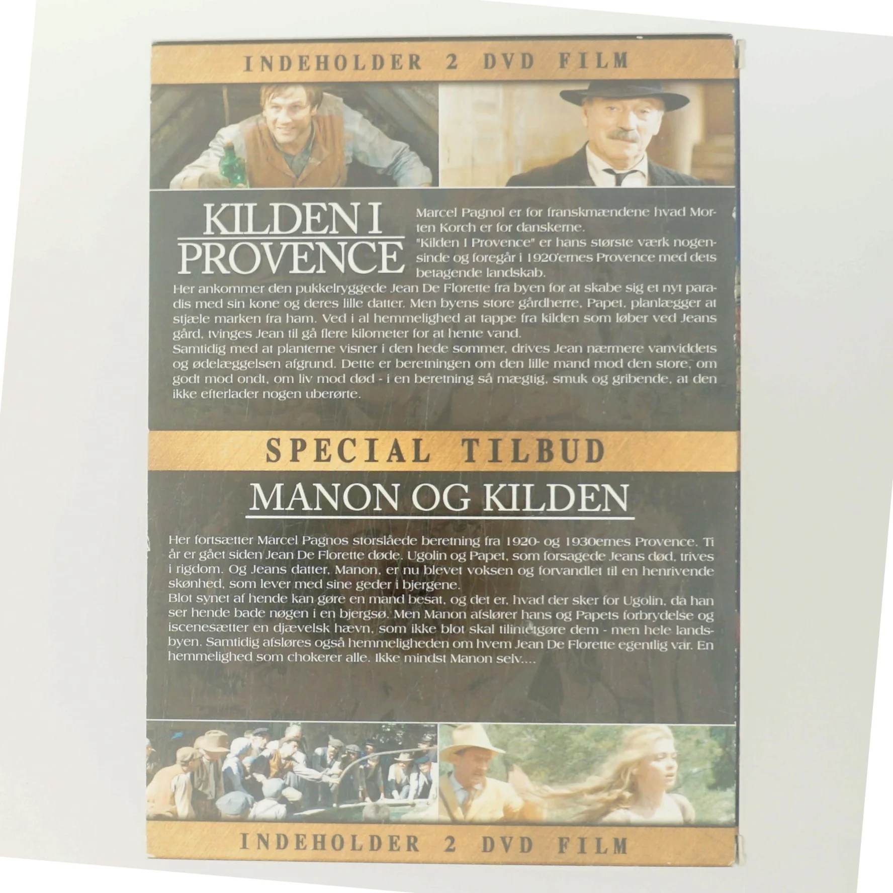 Kilden I Provence / Manon og Kilden med Gerard Depardieu (DVD)