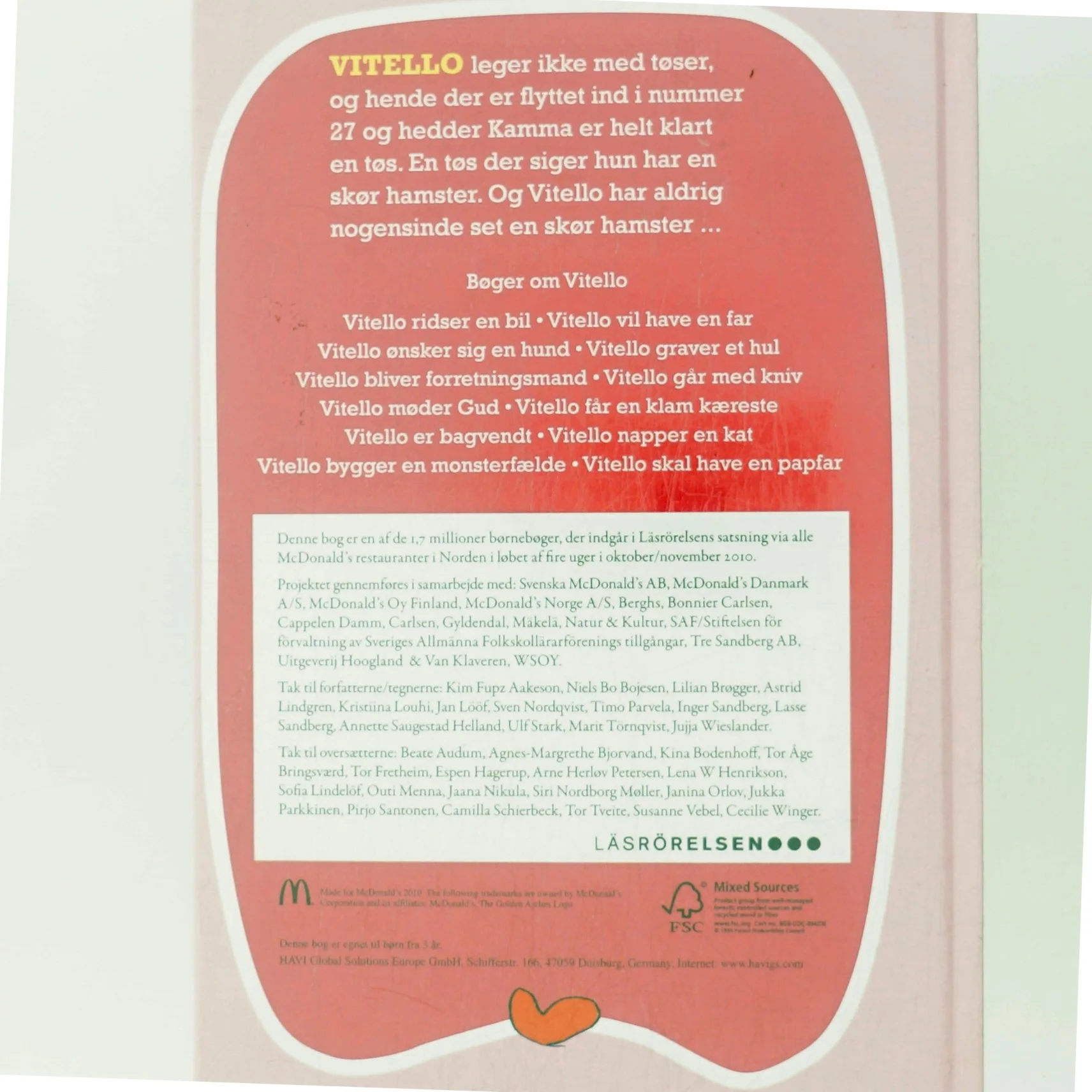 Vitello får en klam kæreste af Kim Fupz Aakeson (Bog)